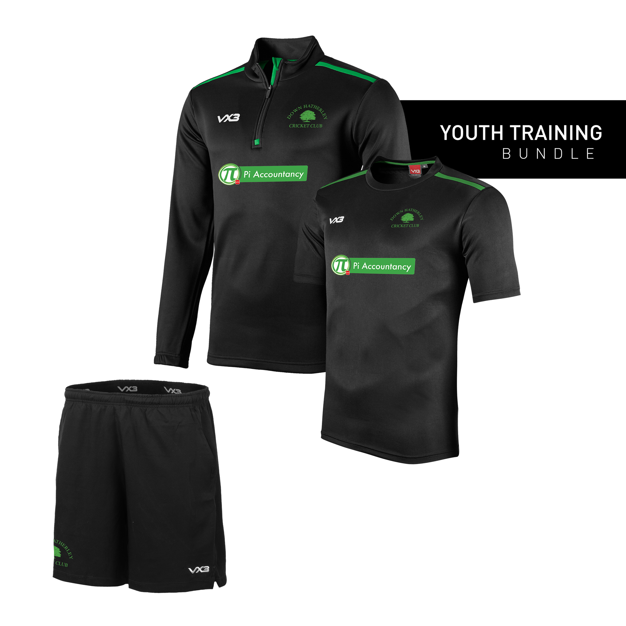 Down Hatherley Cricket Club Youth Training Bundle