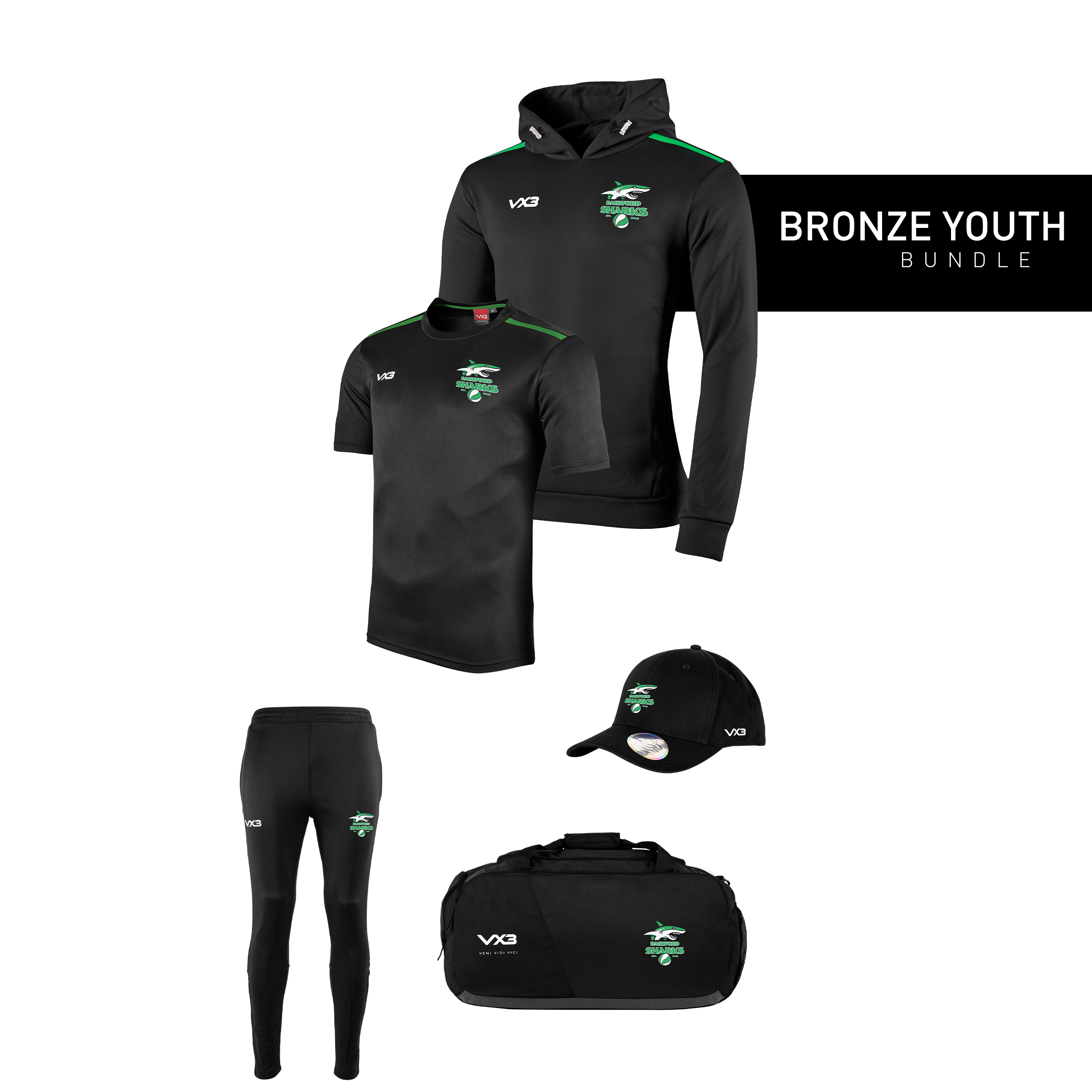Dartford Sharks Youth Bronze Bundle