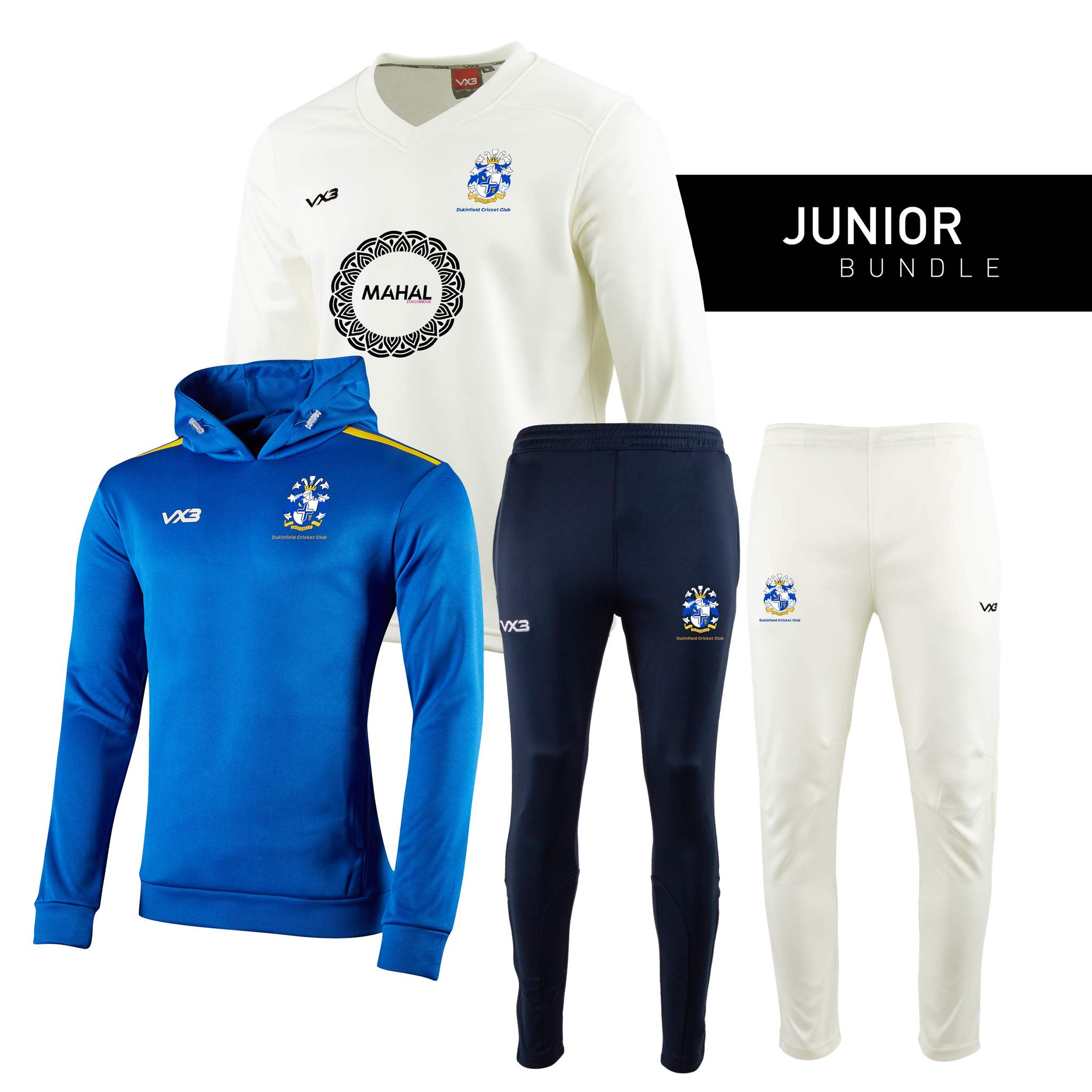 Dukinfield Cricket Club - Junior Bundle (Adult Sizes)