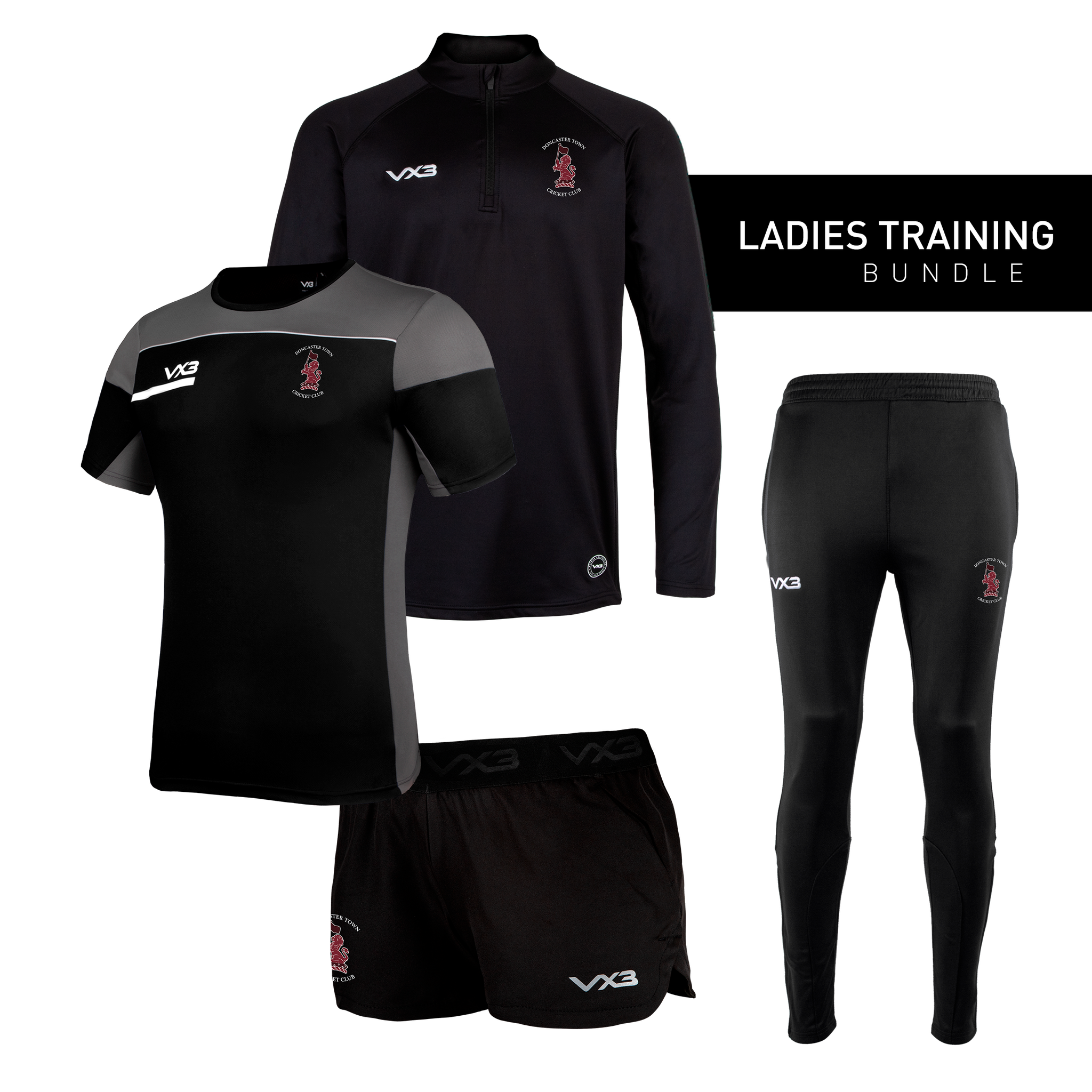 Doncaster Town Cricket Club Ladies Training Bundle
