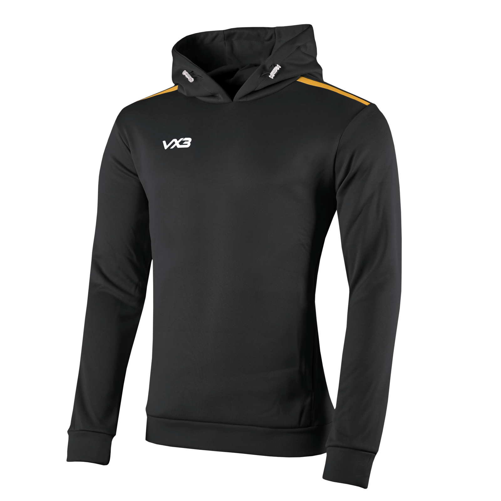 Fortis Youth Hoodie Black/Amber