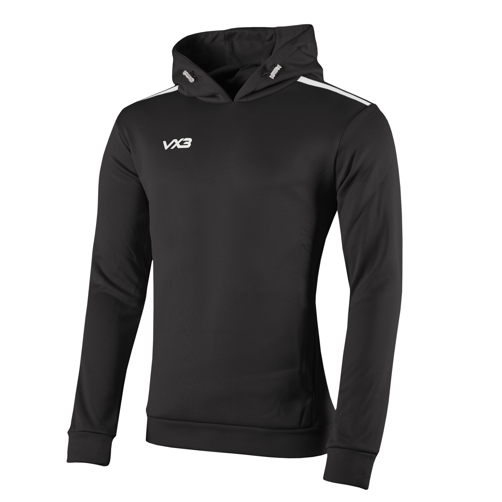 Fortis Youth Hoodie Black/White