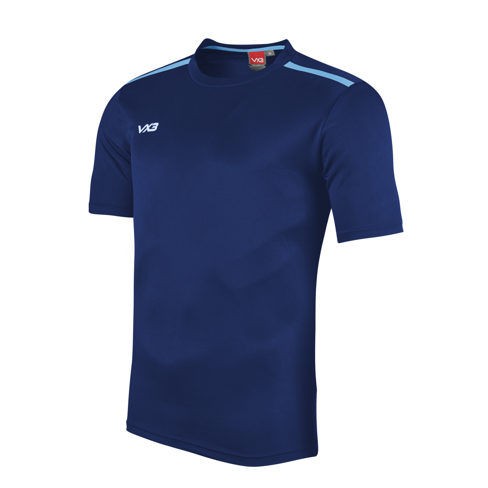 Fortis Youth Tee Navy/Sky