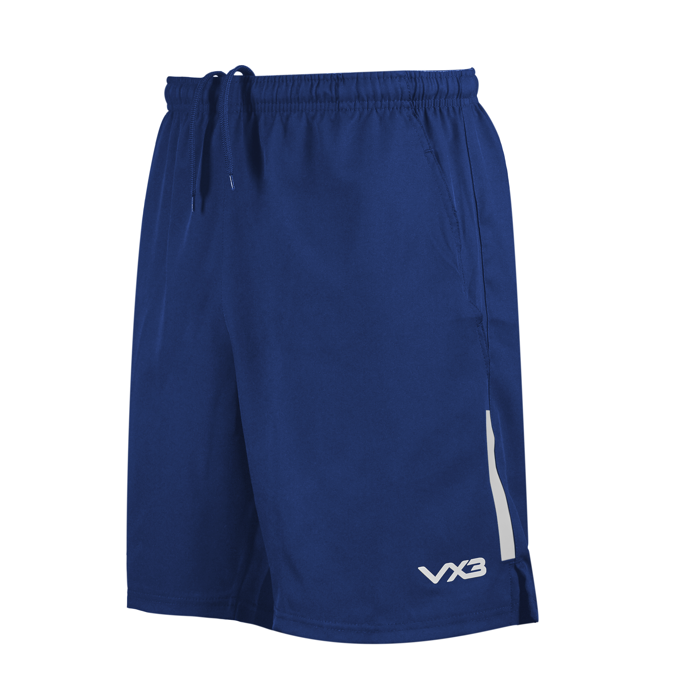 Fortis Youth Travel Shorts Navy/White