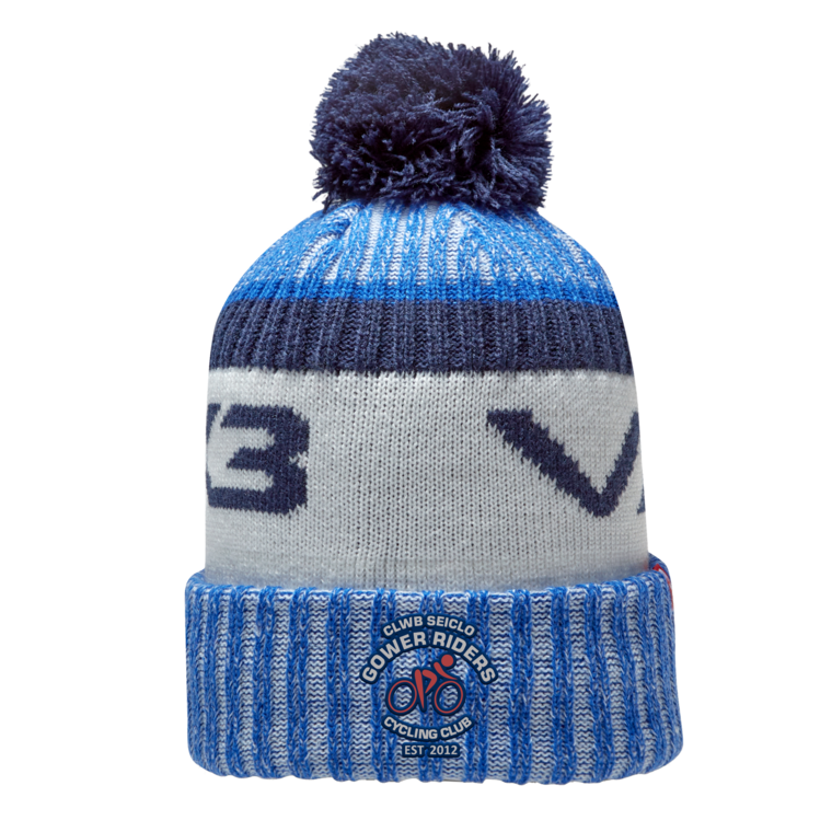 Gower Riders Marl Bobble Hat VX3