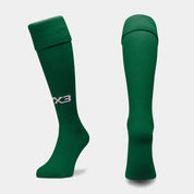 Valley Ravens RFC Mens Bottle Green Plain Playing Socks