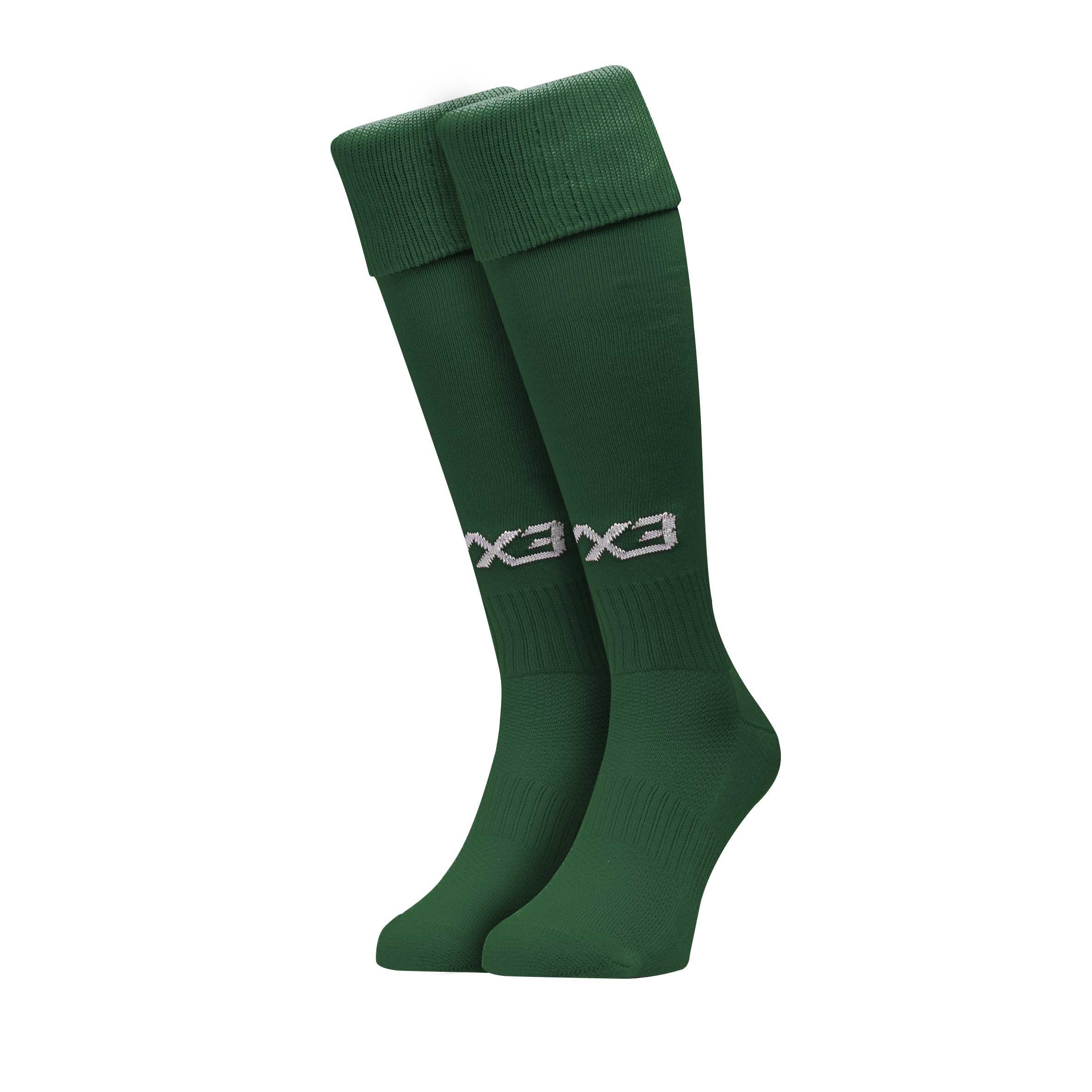 Valley Ravens RFC Mens Bottle Green Plain Playing Socks