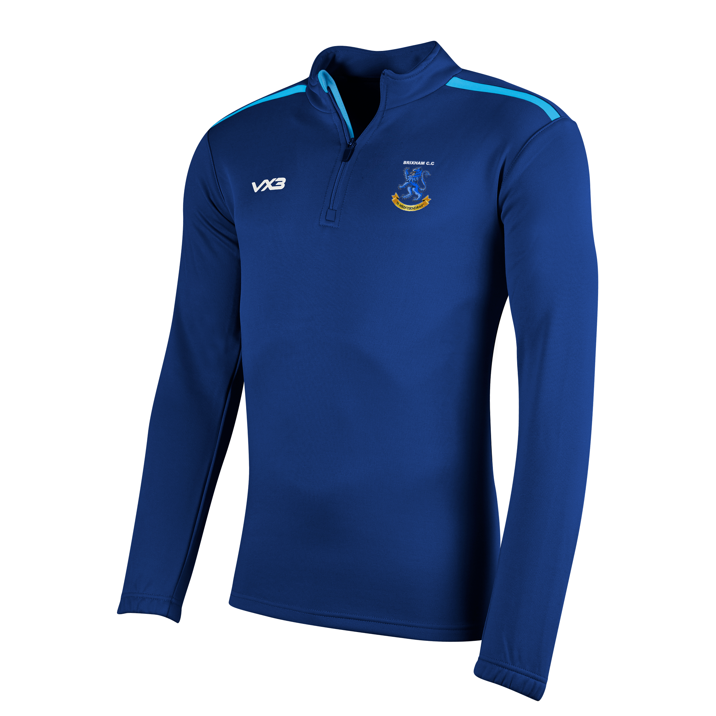 Brixham Cricket Club Fortis Youth Half Zip Sweat