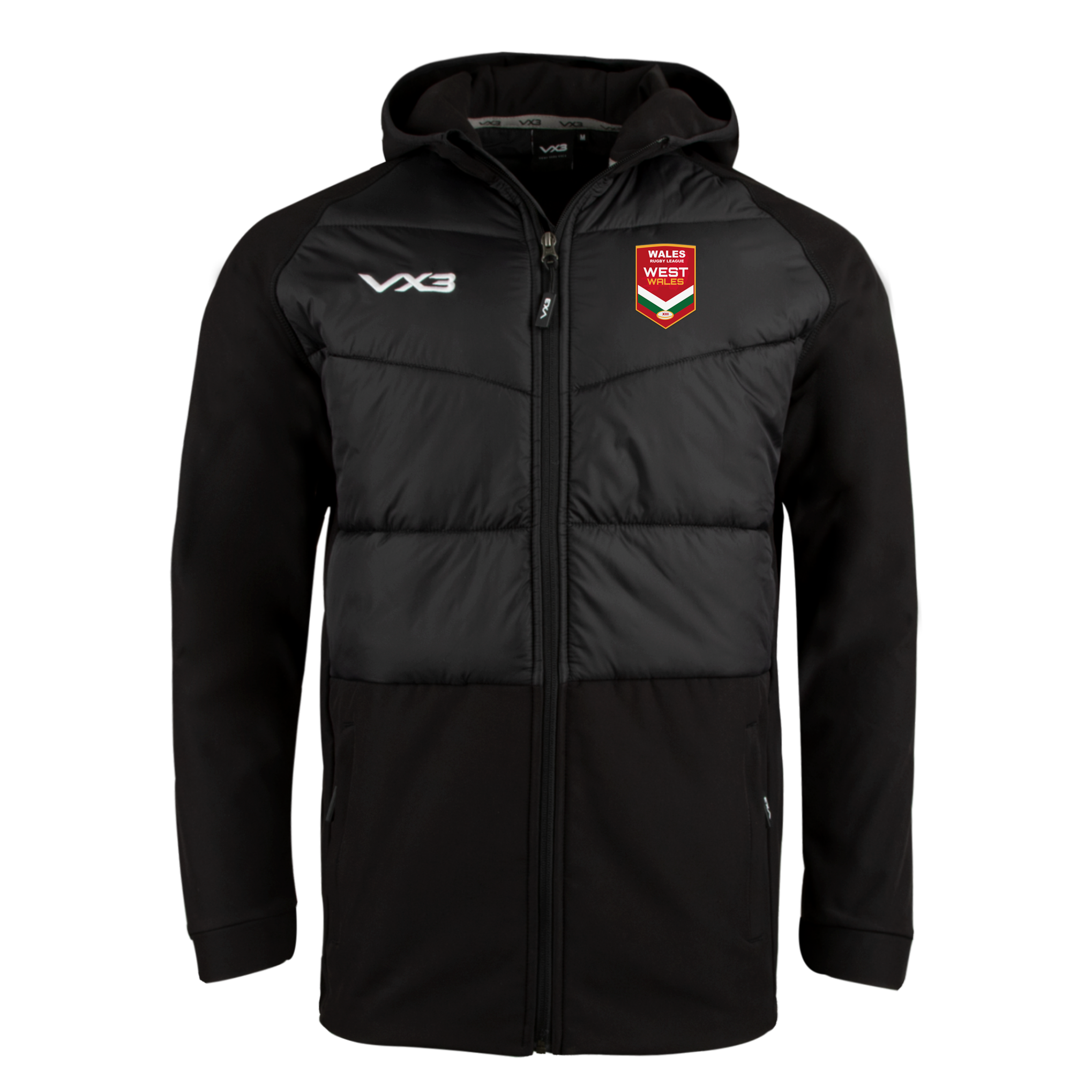 West Wales Rugby League Tempest Hybrid Jacket