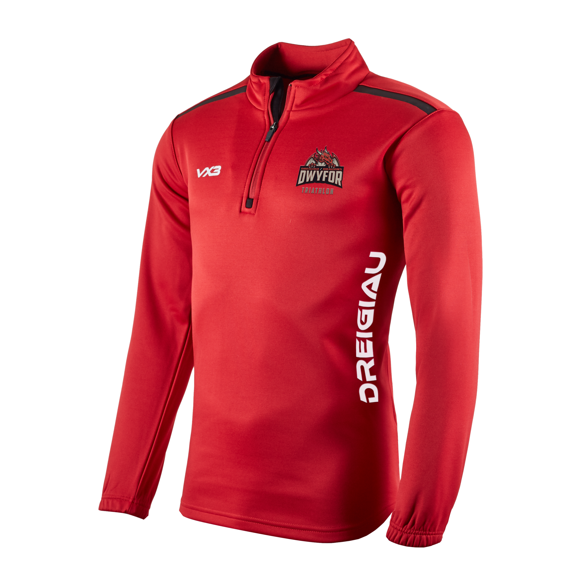 Dwyfor Triathlon Fortis Half Zip Sweat
