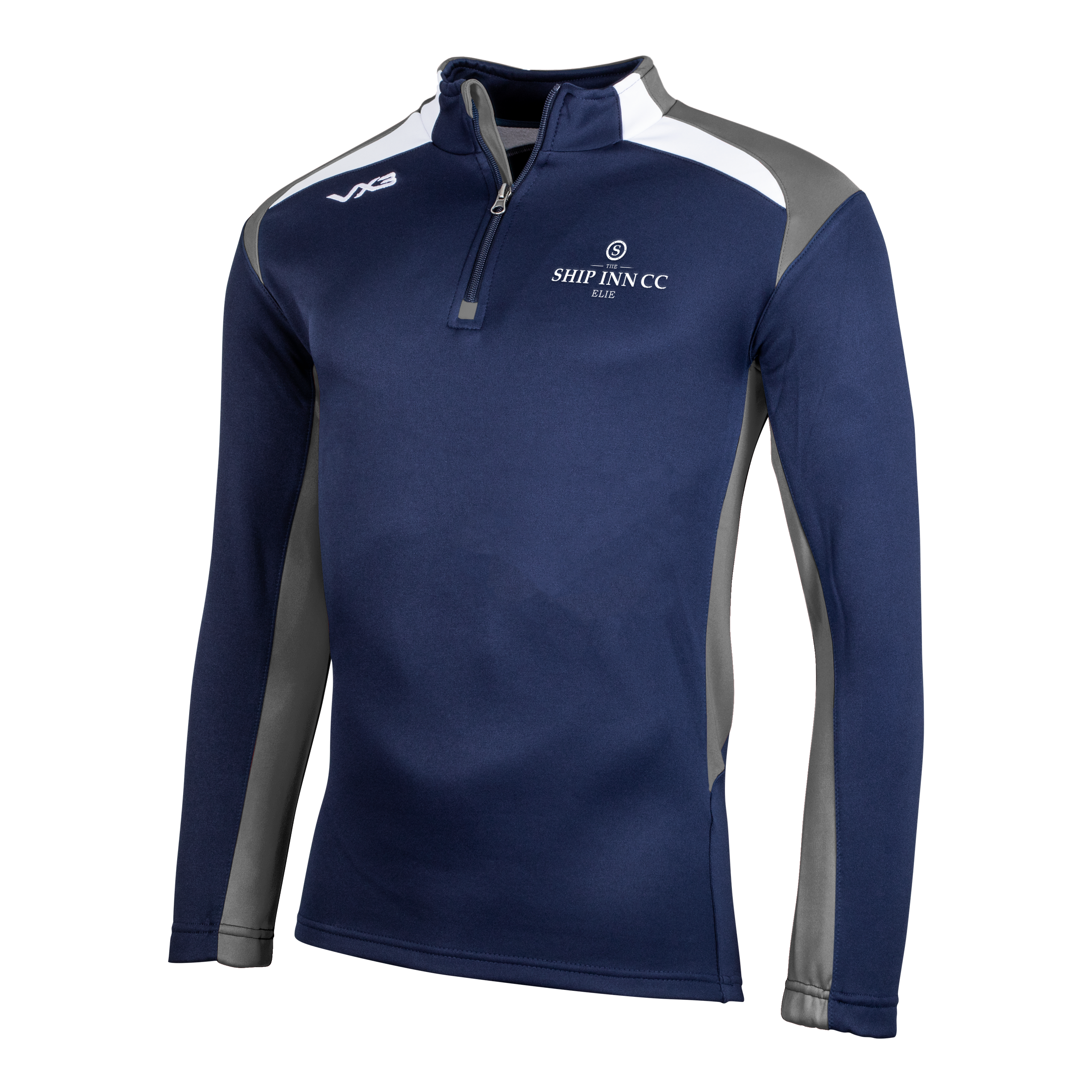 The Ship Inn CC Novus Youth Half Zip Sweat