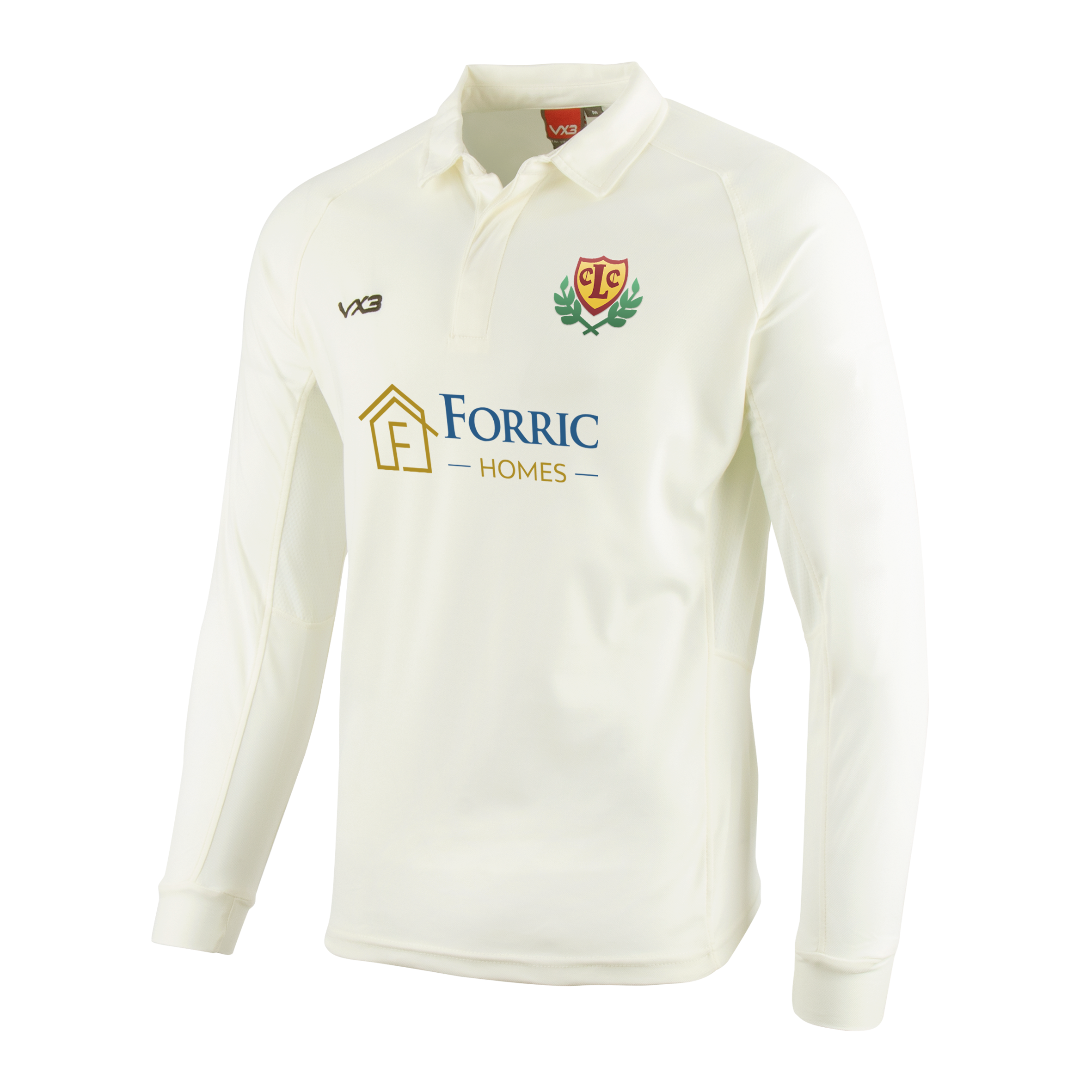 Lintz Cricket Club Whites L/S Shirt