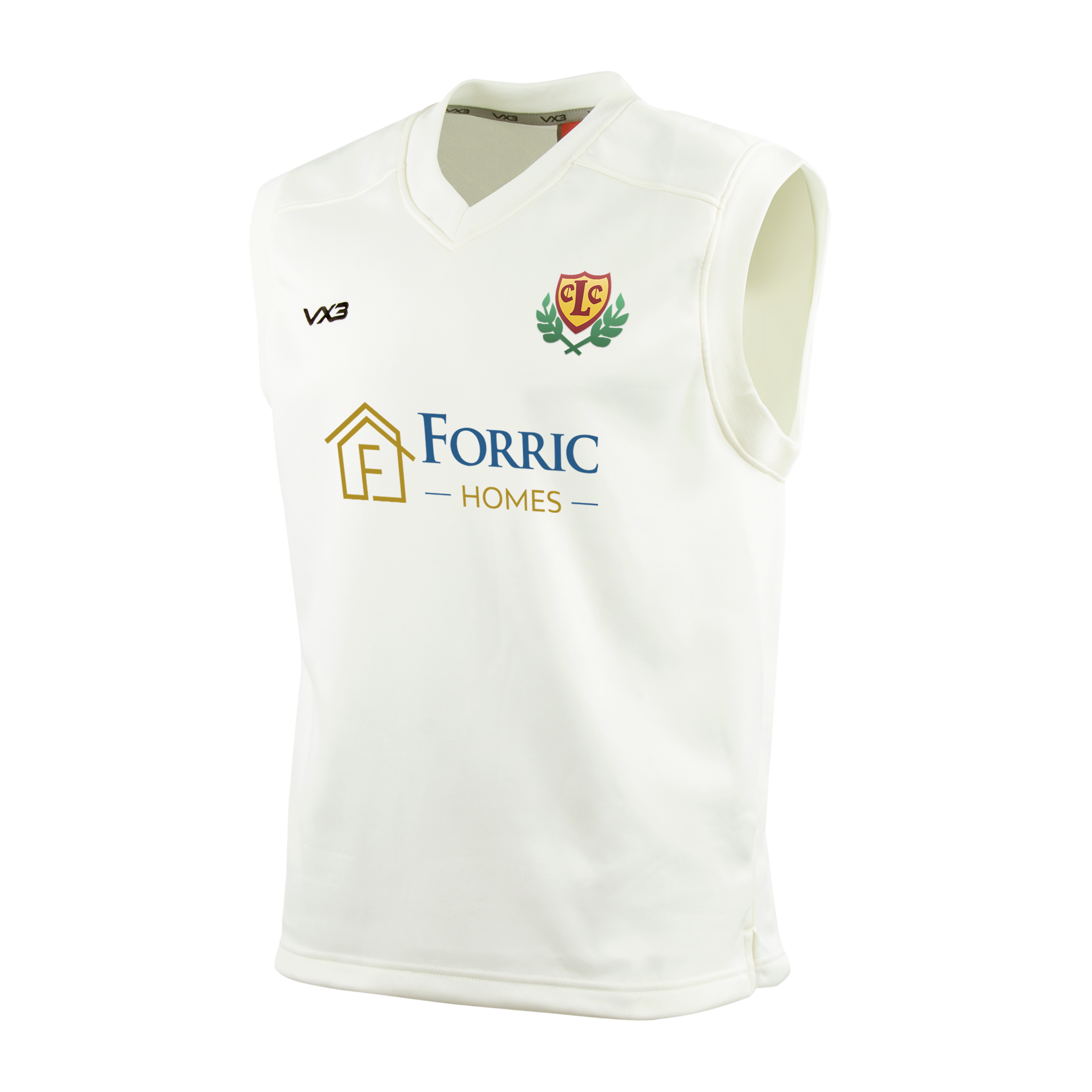 Lintz Cricket Club Whites Slipover