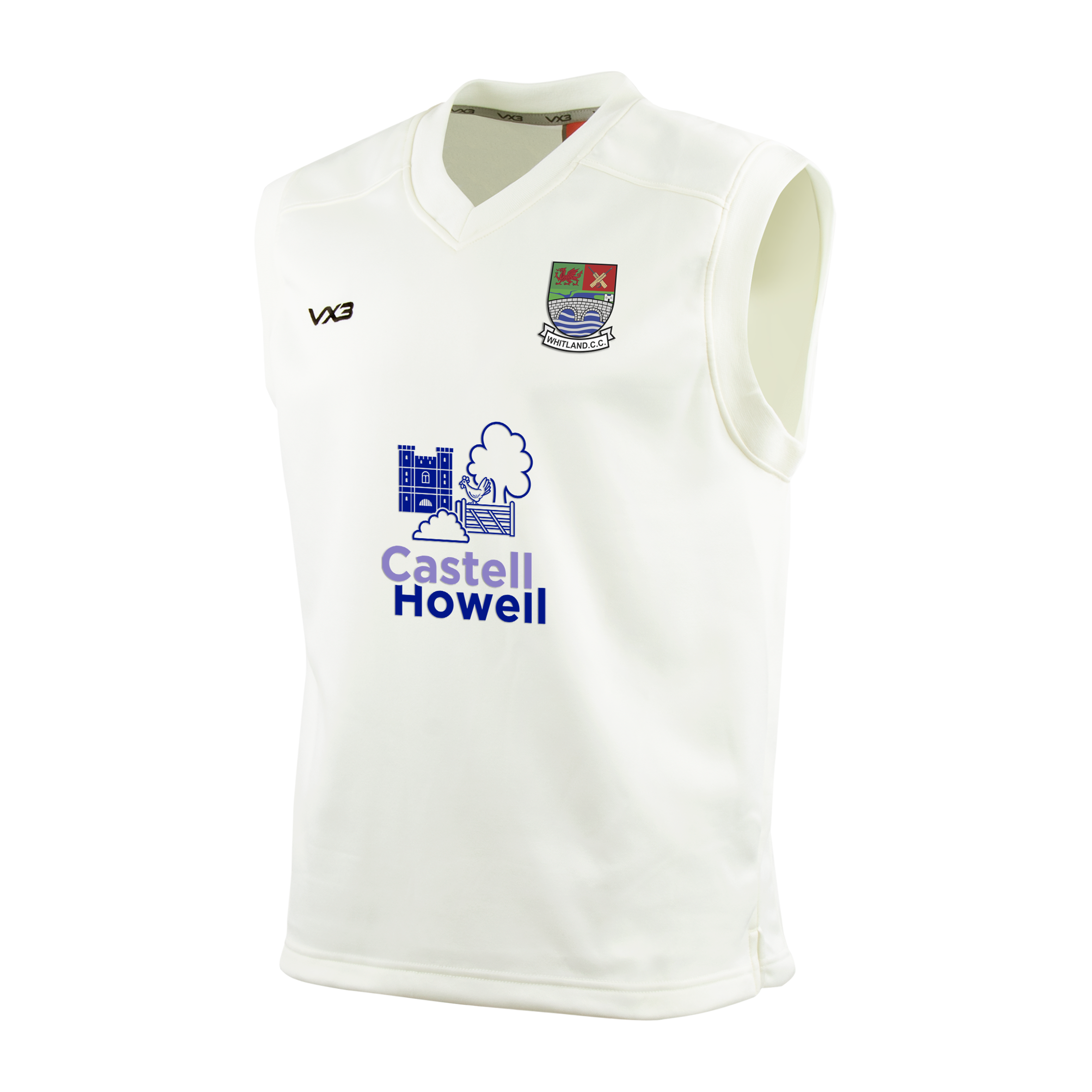 Whitland Cricket Club Whites Slipover