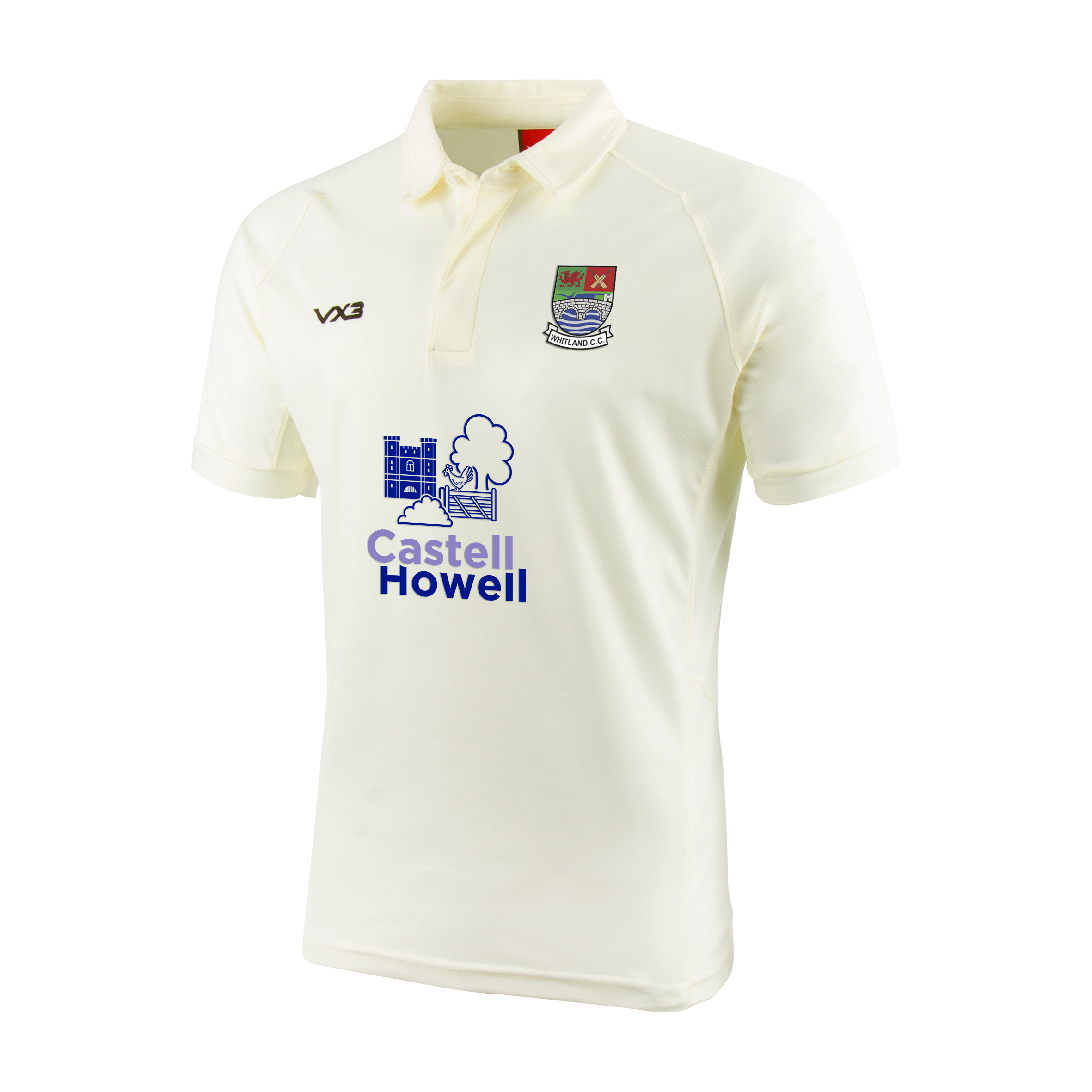 Whitland Cricket Club Whites S/S Shirt