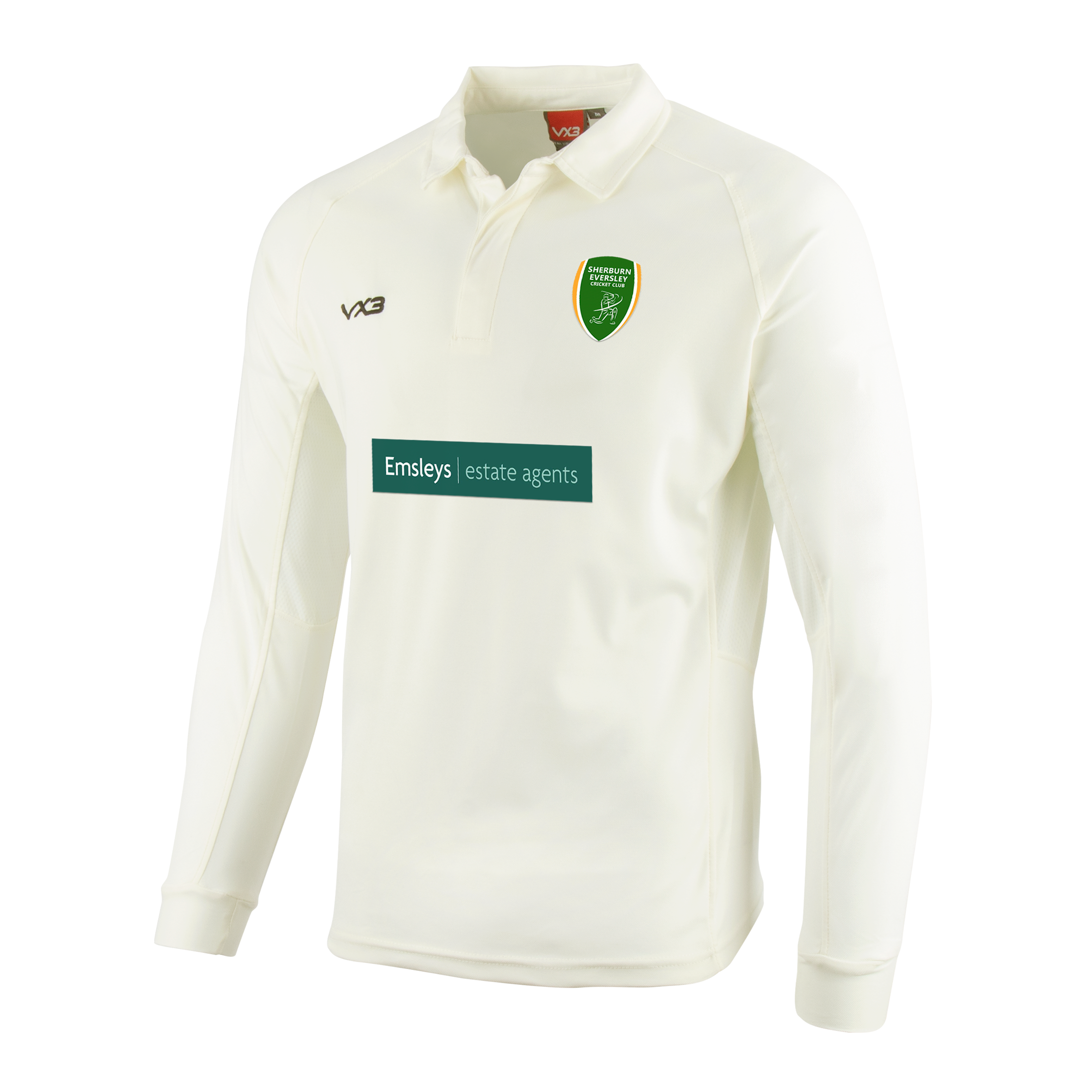 Sherburn Eversley Cricket Club Whites L/S Shirt