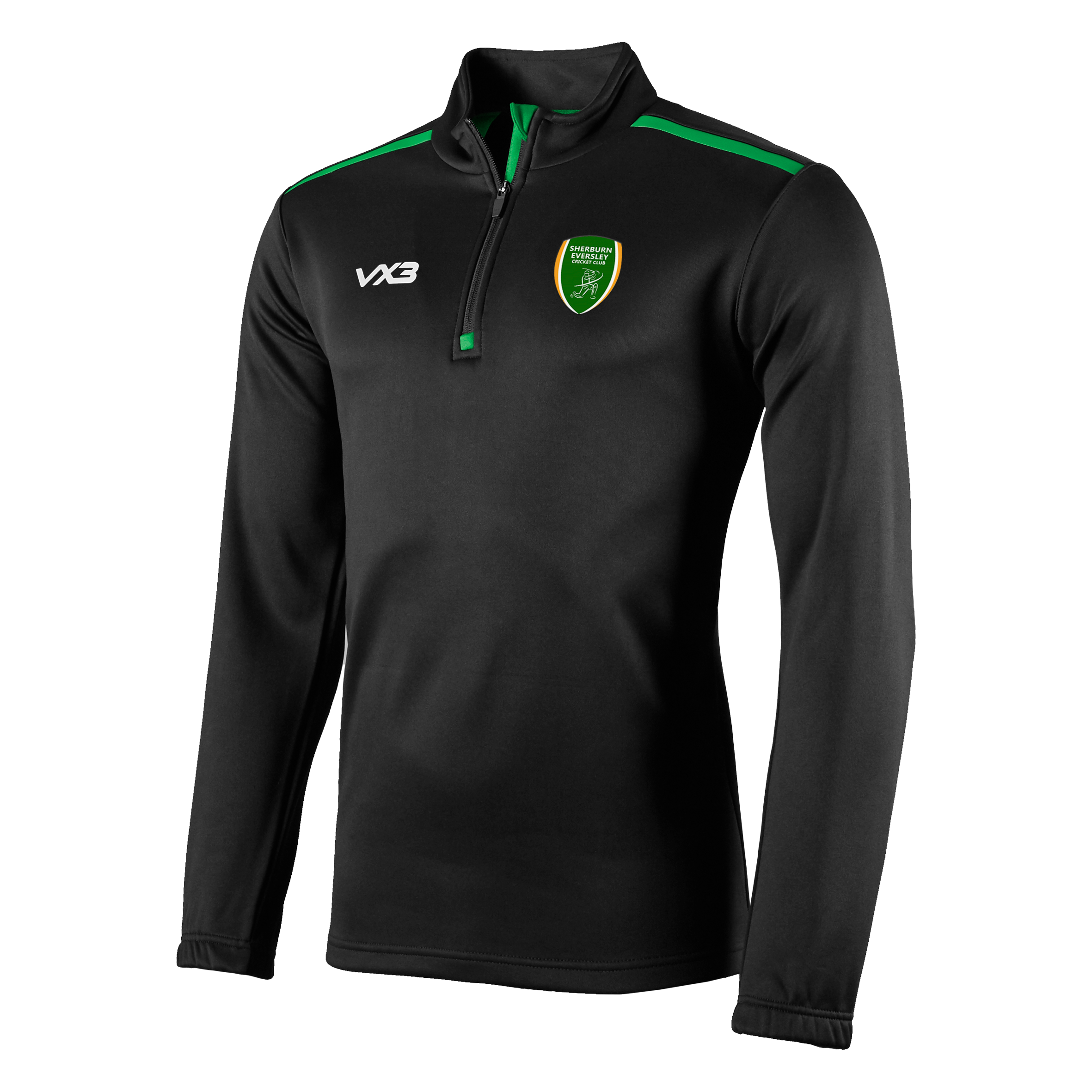 Sherburn Eversley Cricket Club Fortis Youth Half Zip Sweat