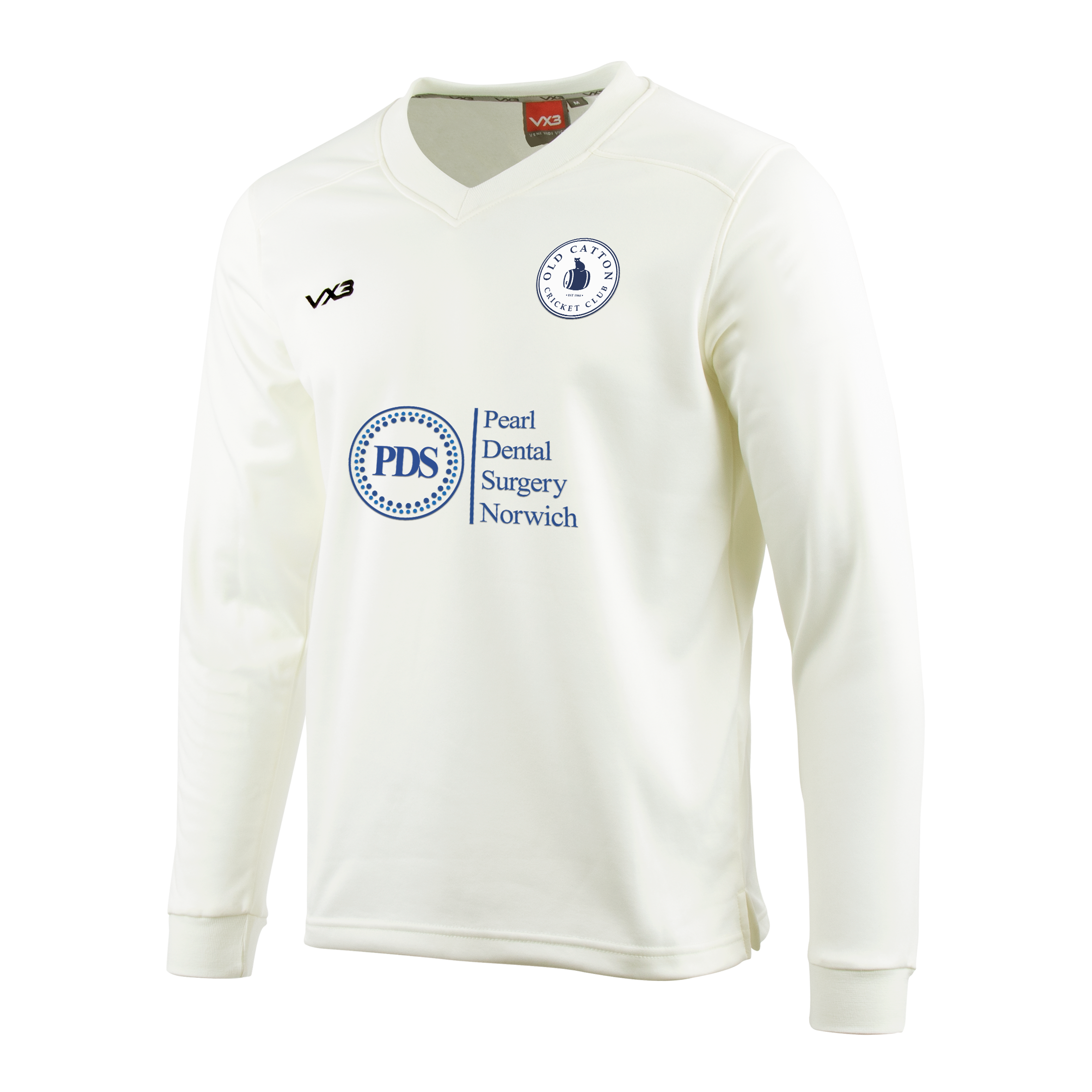 Old Catton Cricket Club Whites Sweatshirt