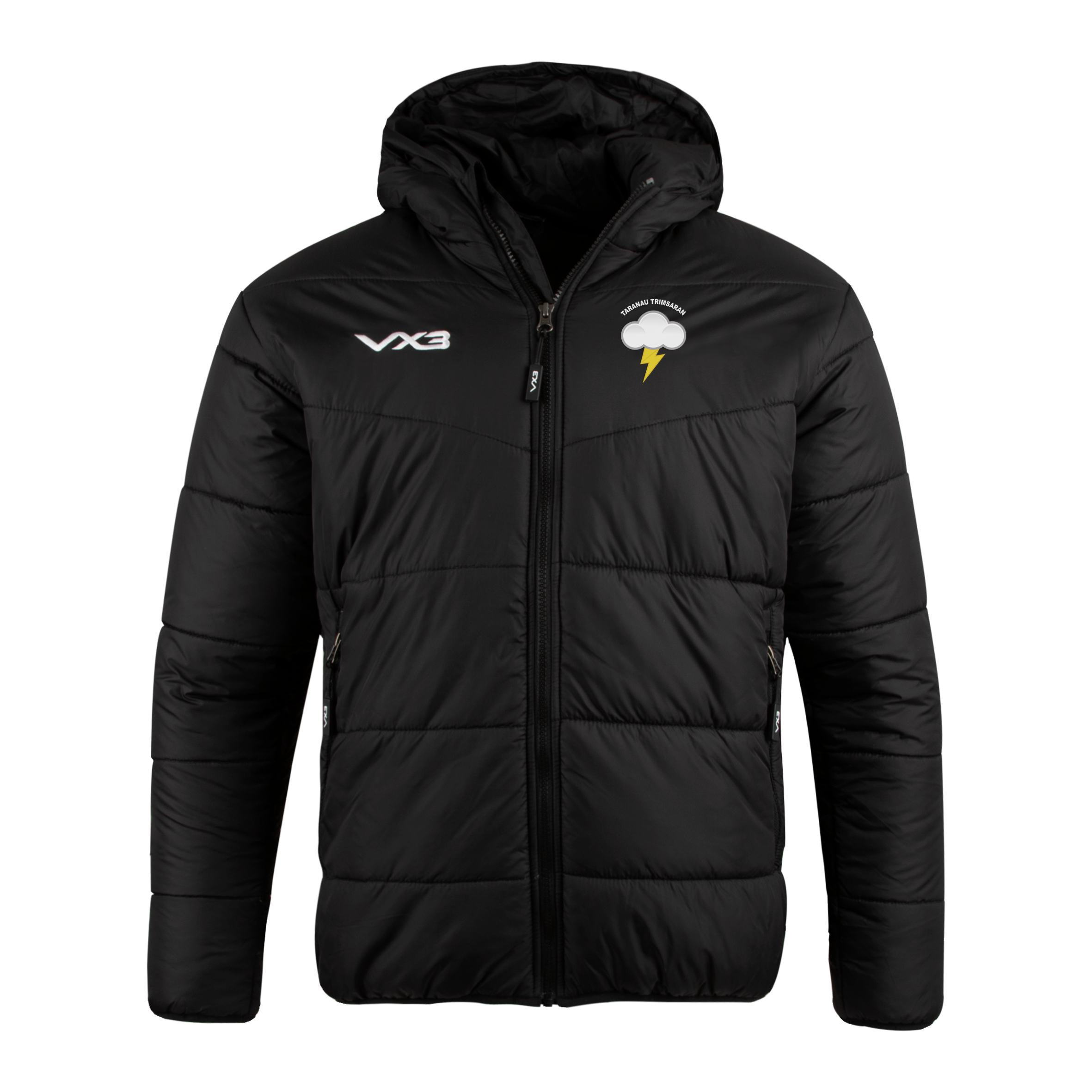 Taranau Trimsaran Netball Club Lorica Youth Quilted Jacket