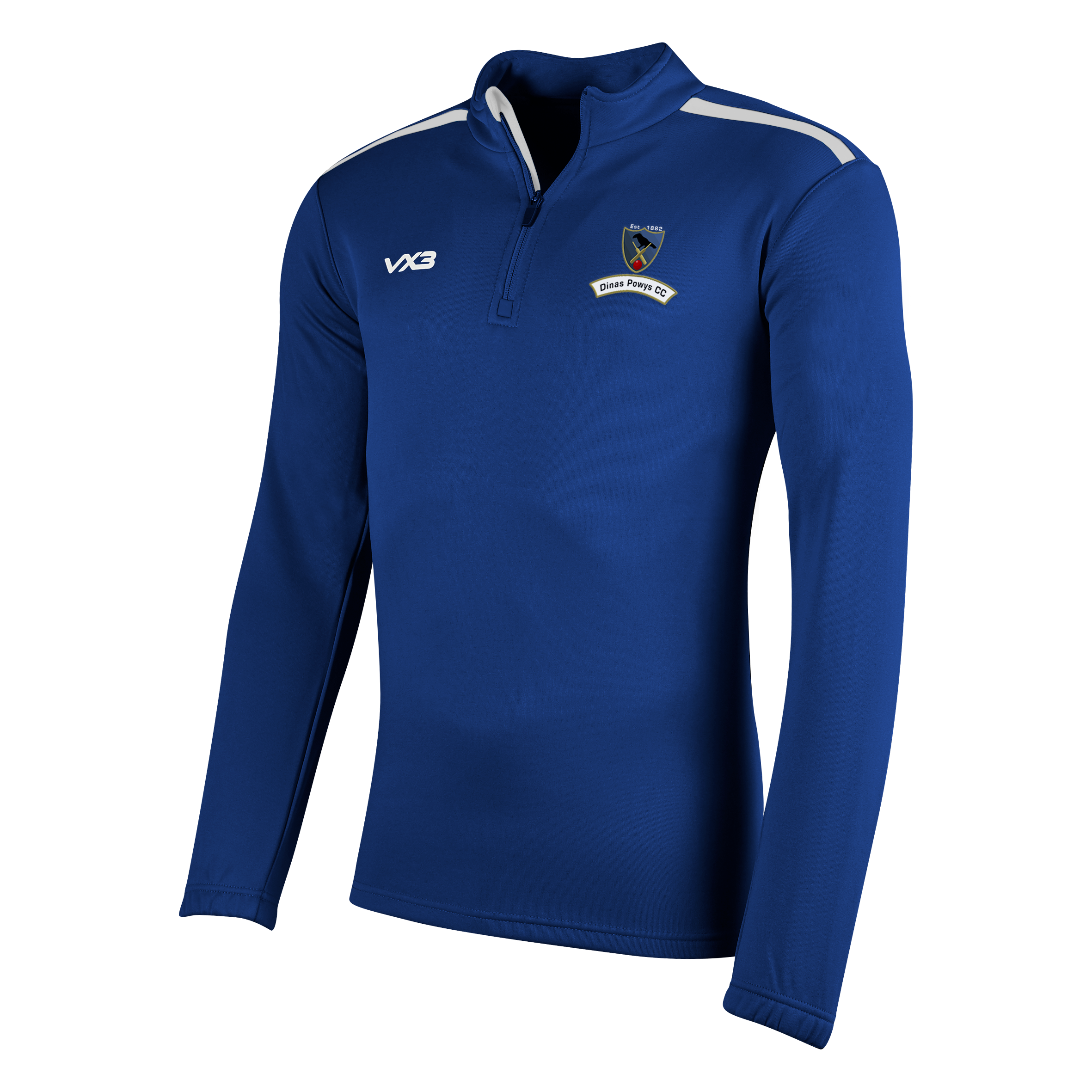 Dinas Powys CC Fortis Youth Half Zip Sweat