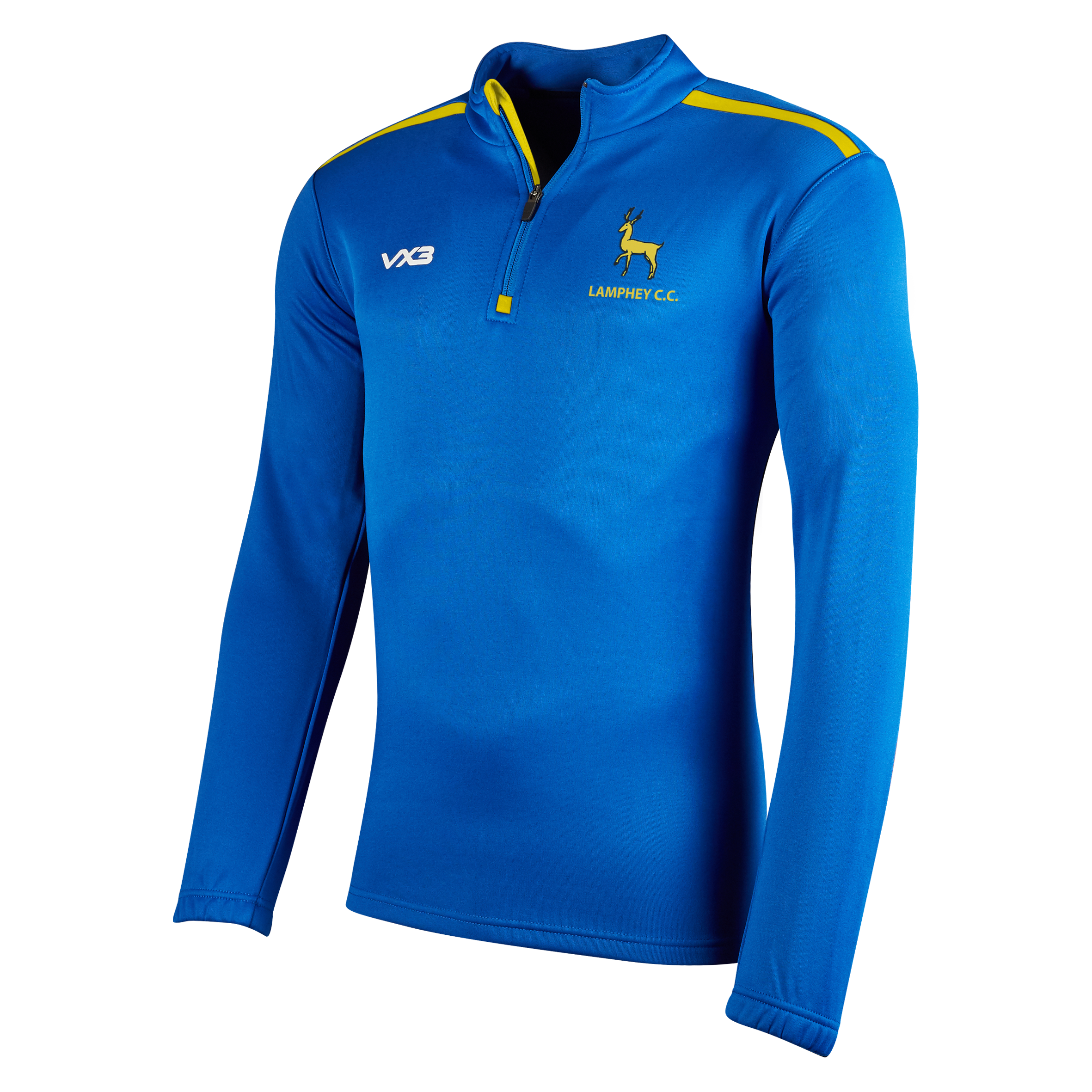Lamphey CC Fortis Youth Half Zip Sweat