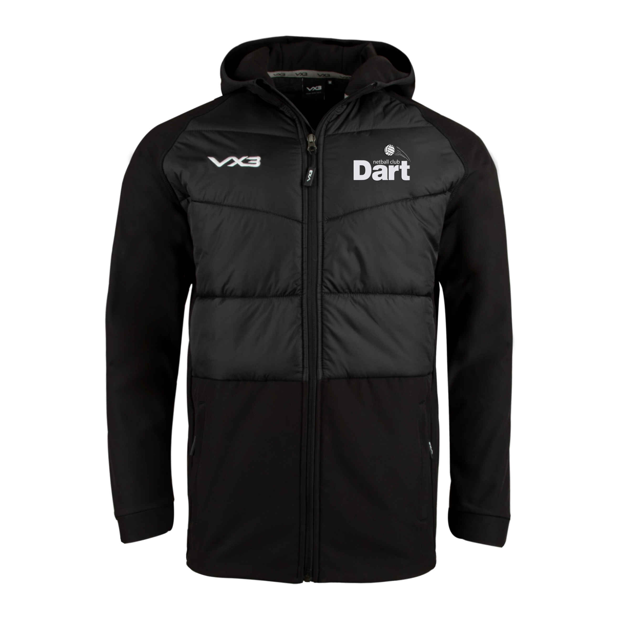 Dart Netball Club Tempest Hybrid Jacket