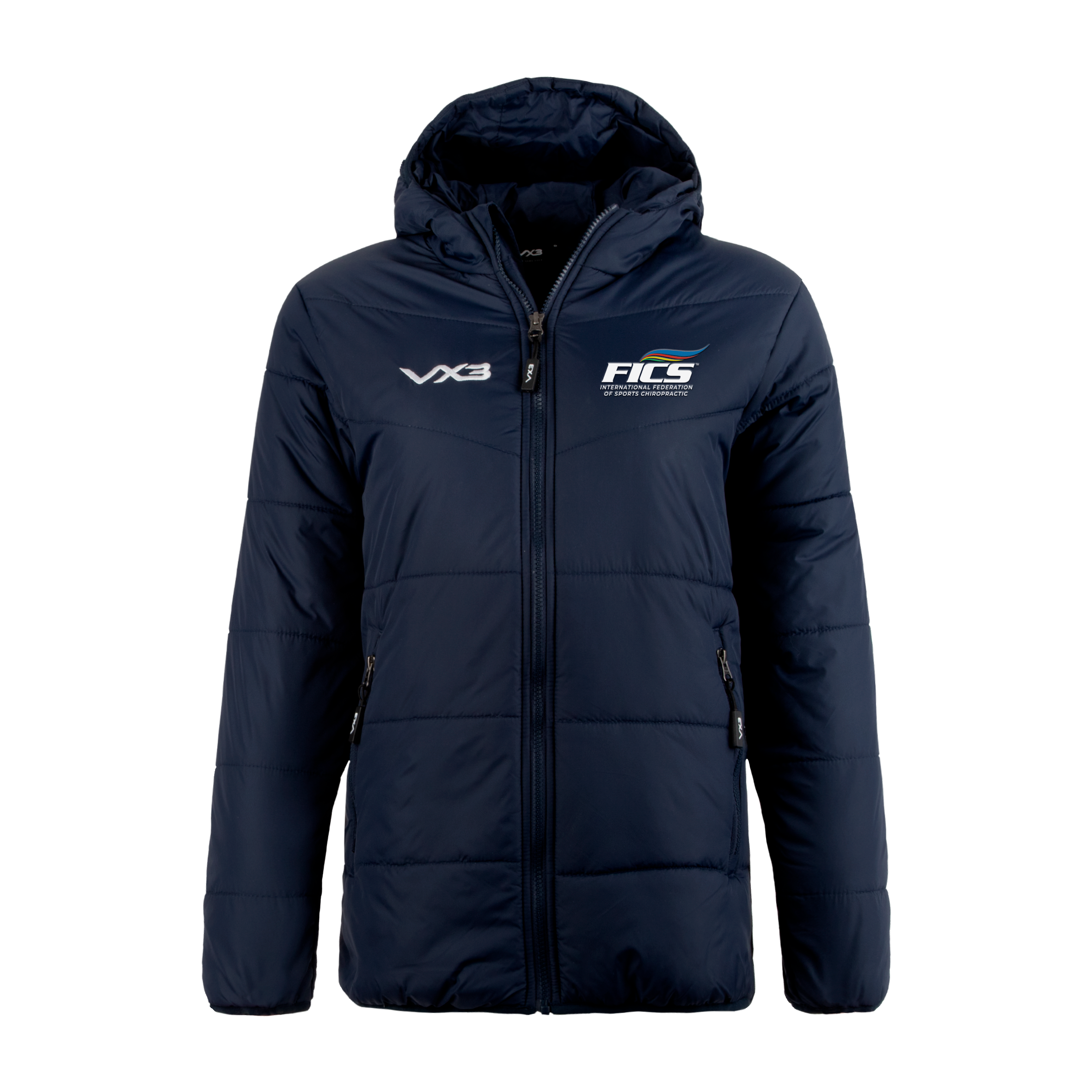 FICS- International Federation Of Sports Chiropractic Lorica Quilted Jacket Ladies