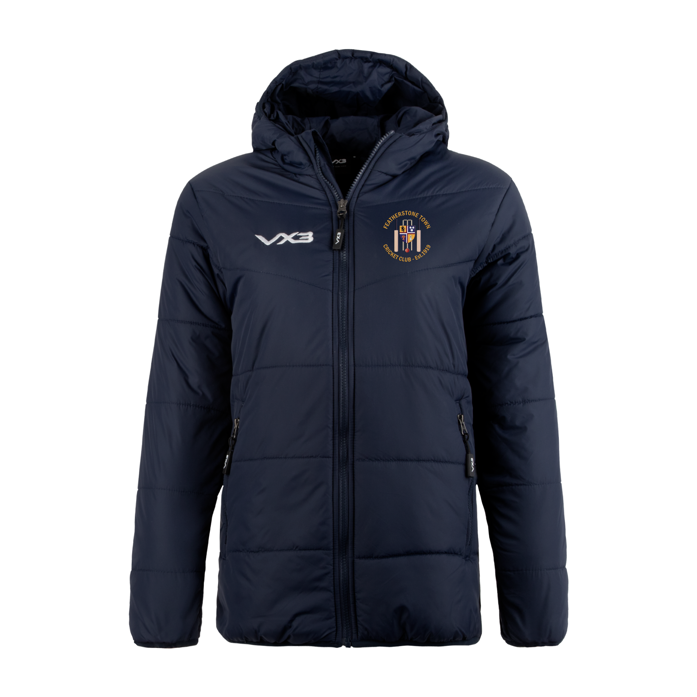 Featherstone Town Cricket Club Lorica Quilted Jacket Ladies