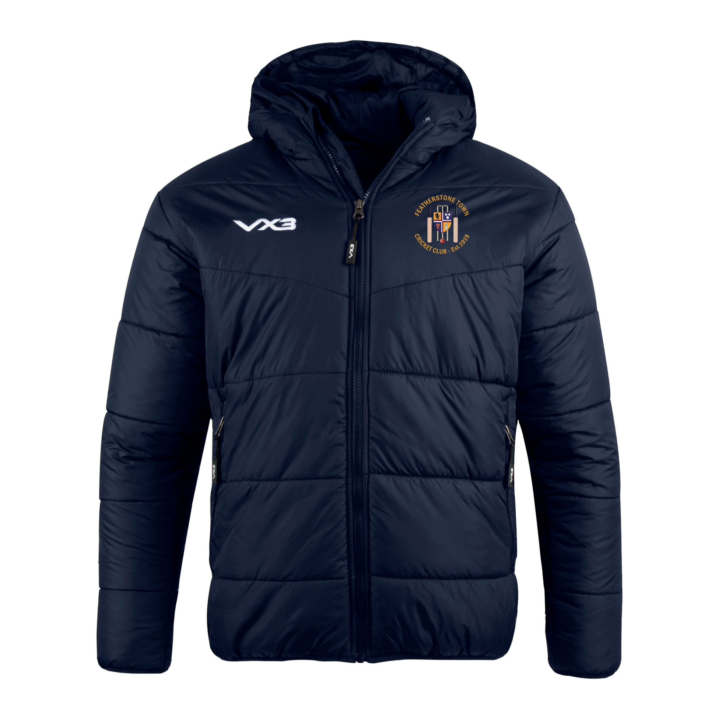 Featherstone Town Cricket Club Lorica Quilted Jacket Youth
