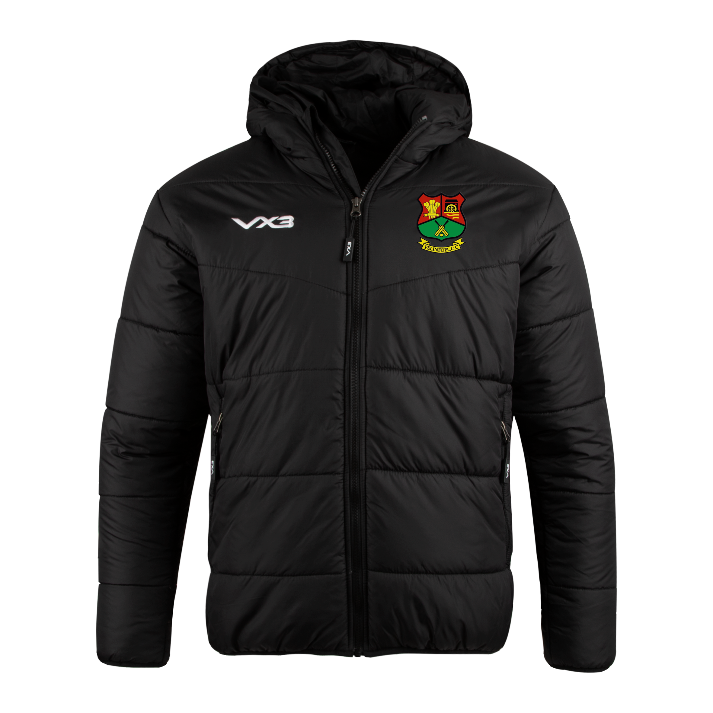 Felinfoel Cricket Club Lorica Quilted Jacket Youth