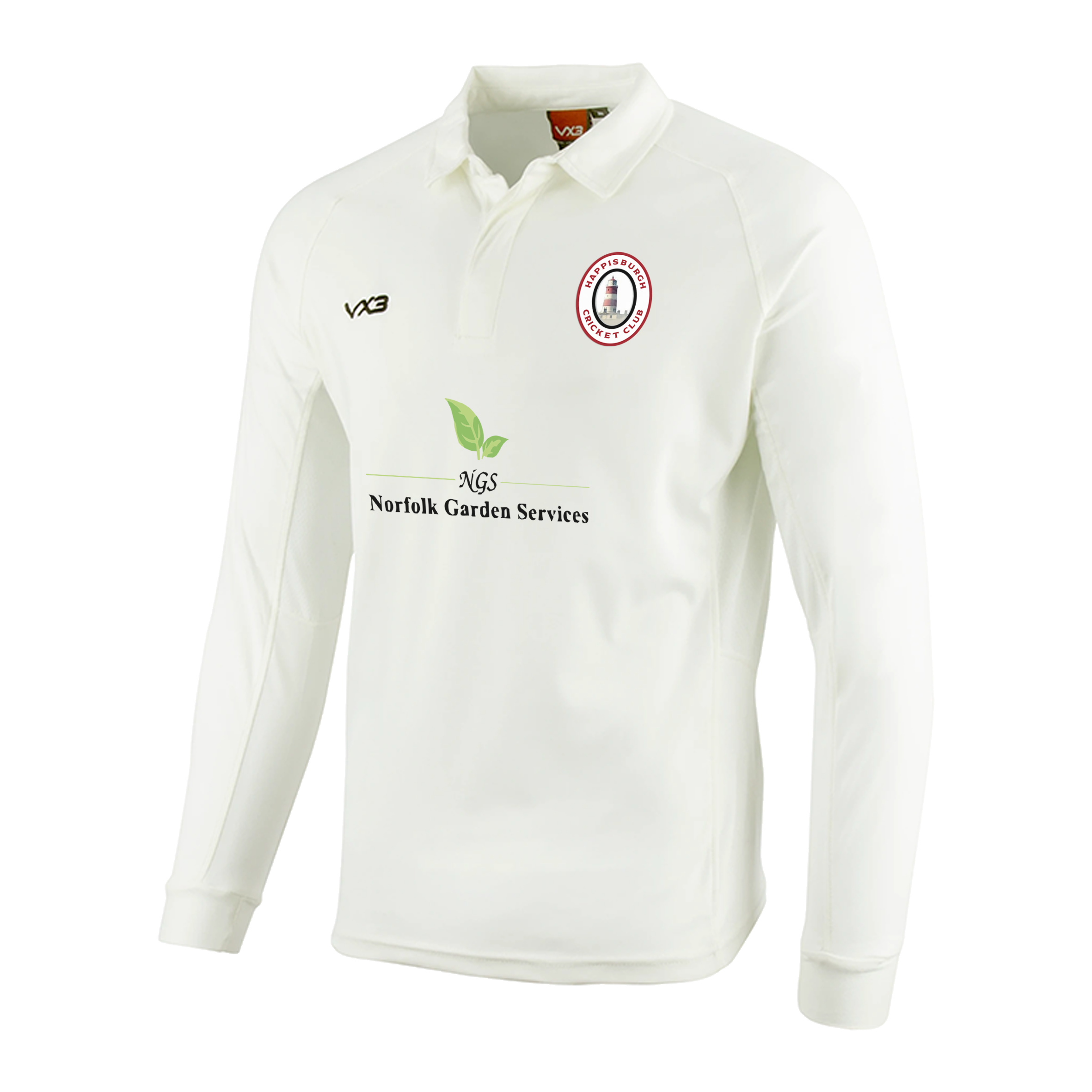 Happisburgh Cricket Club Youth L/S Shirt