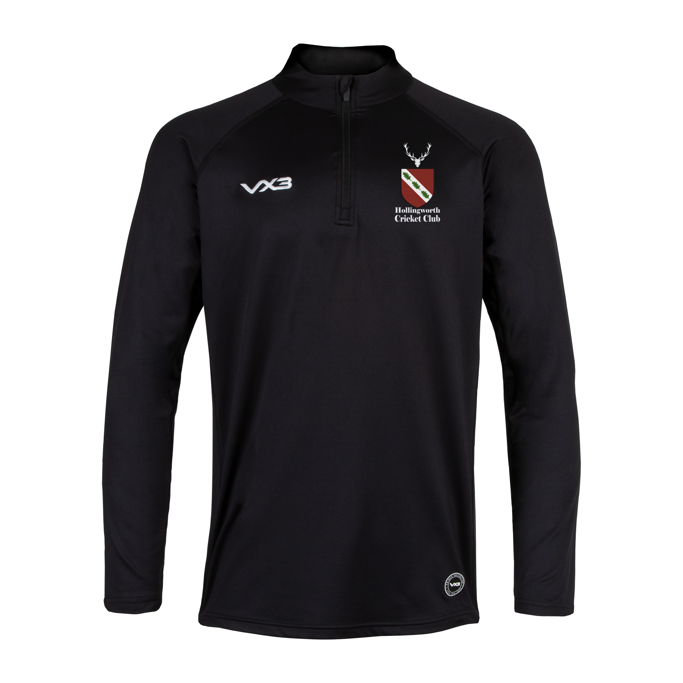 Hollingworth Cricket Club Primus Youth Quarter Zip