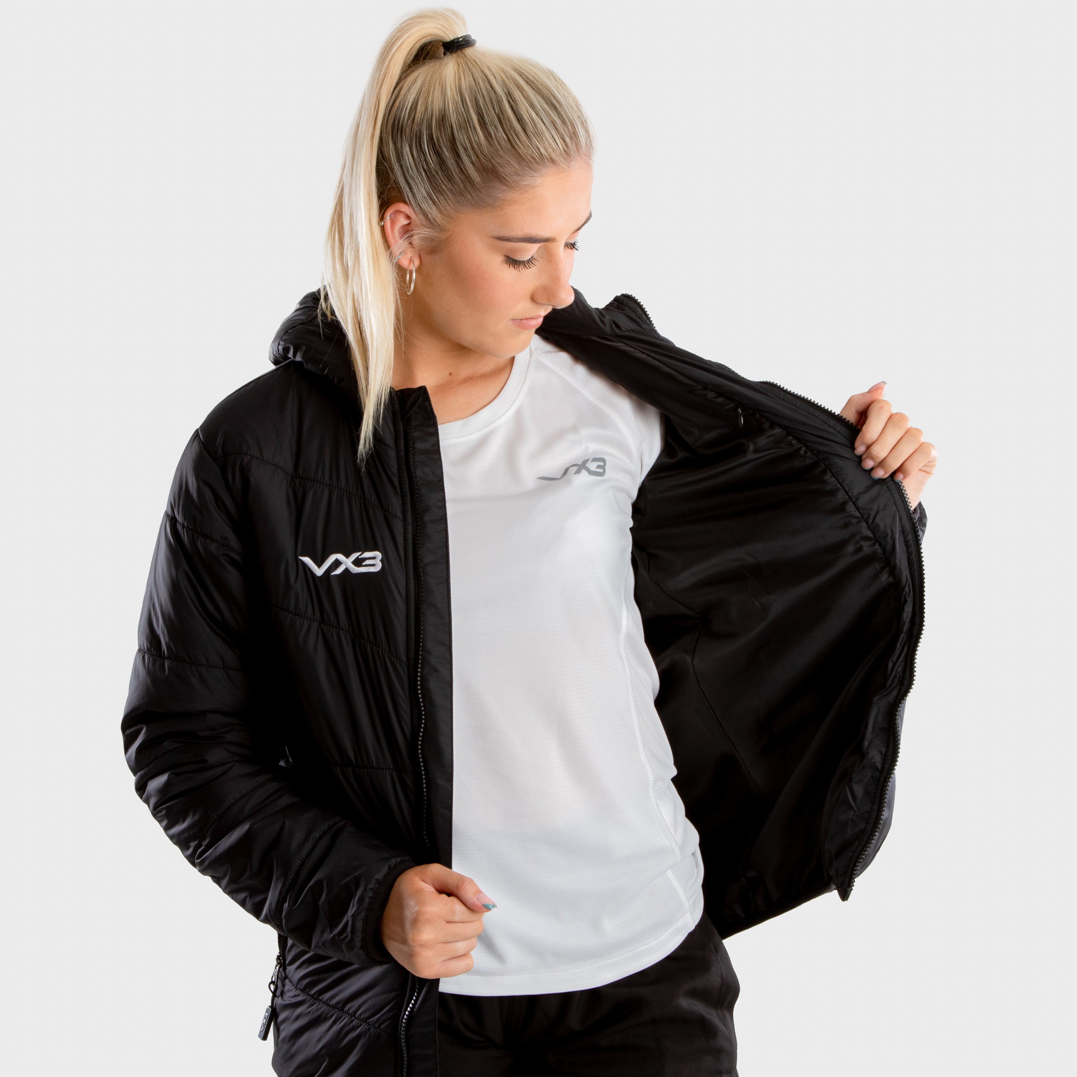 Lorica Quilted Jacket Ladies Black