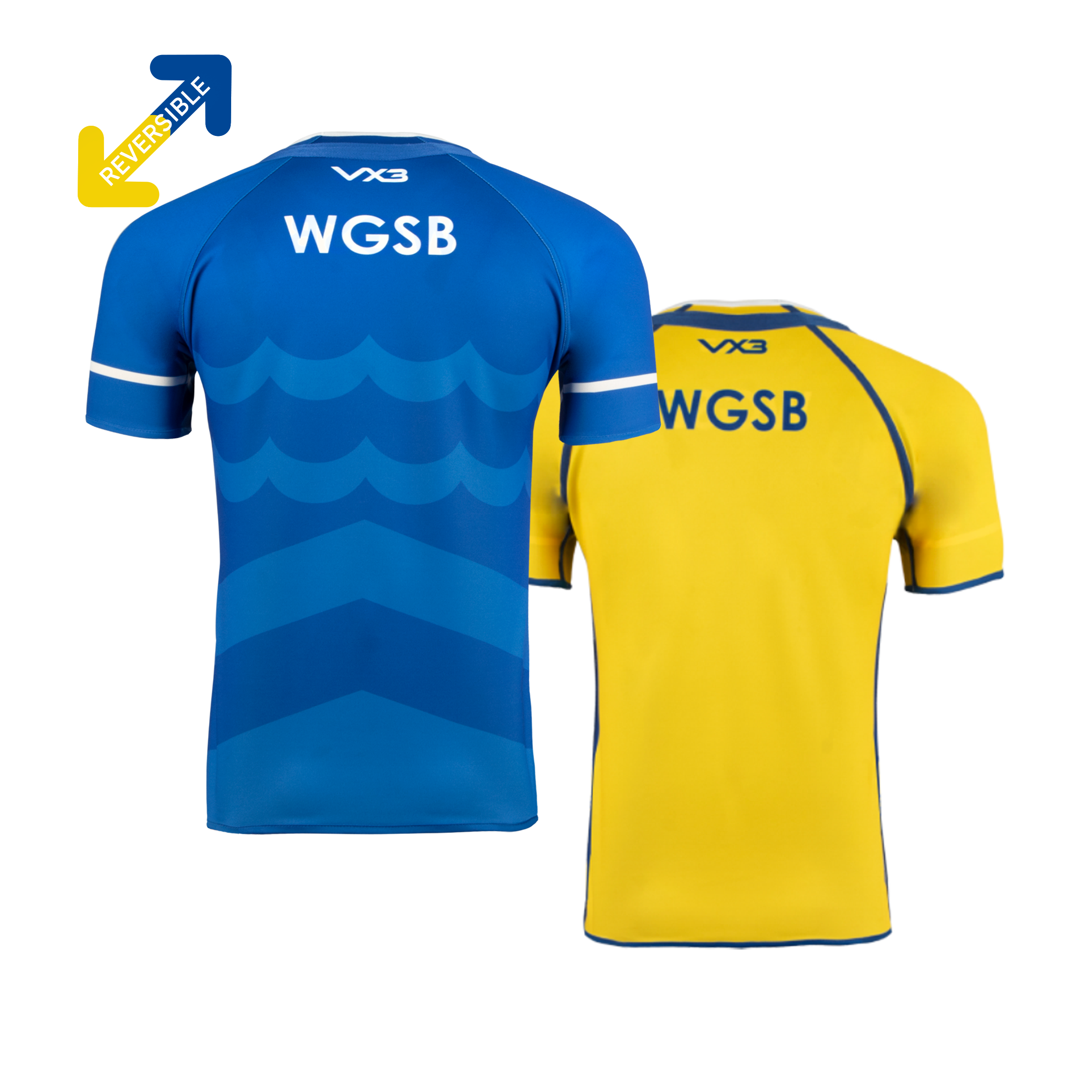 Wirral Grammar School Lever House Reversible Playing Shirt