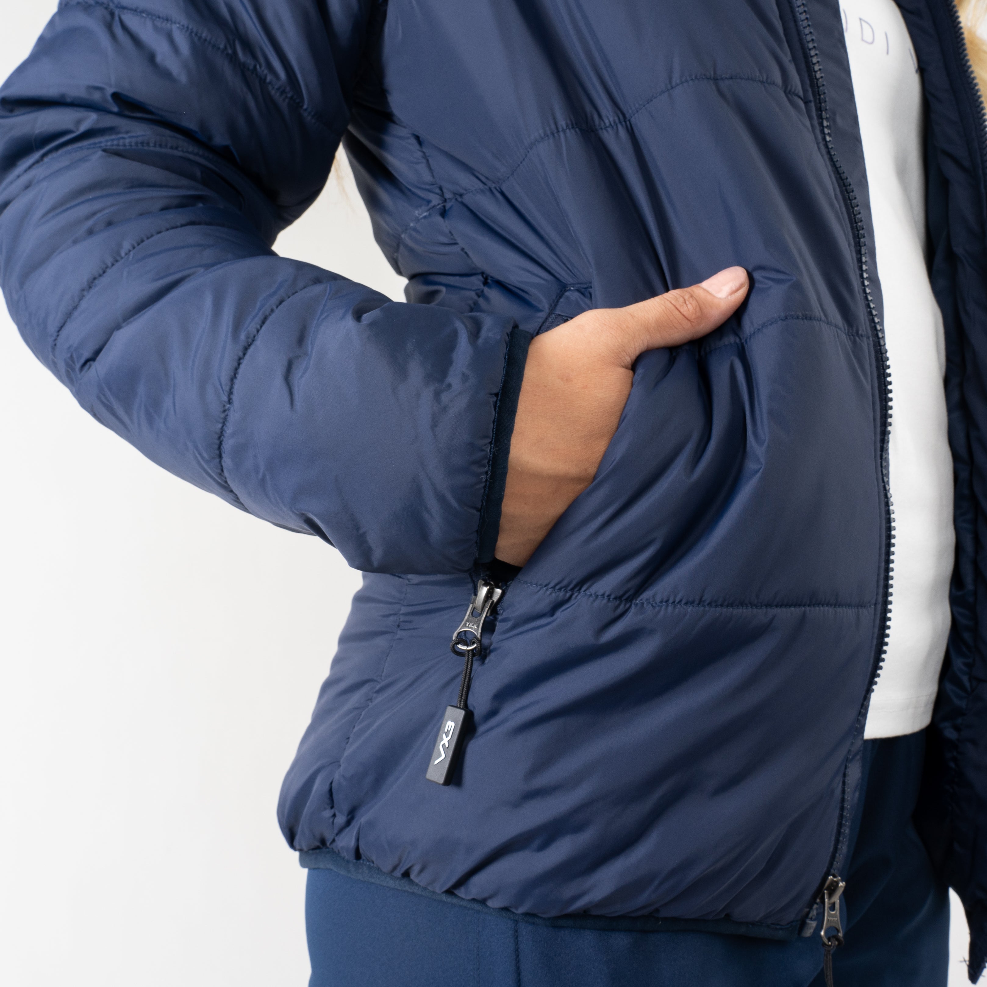 Lorica Quilted Jacket Ladies Navy