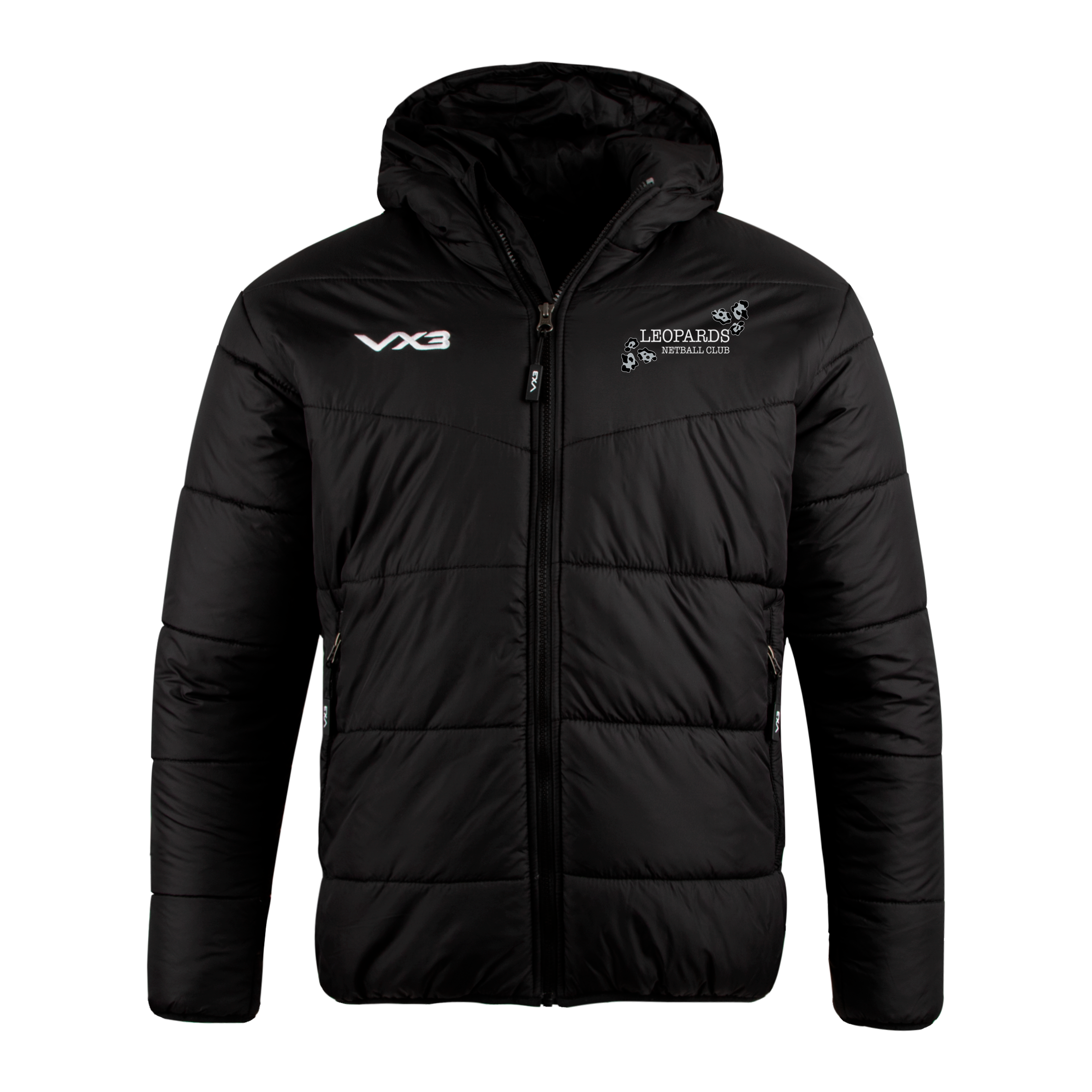 Leopards Netball Club Lorica Quilted Jacket Youth