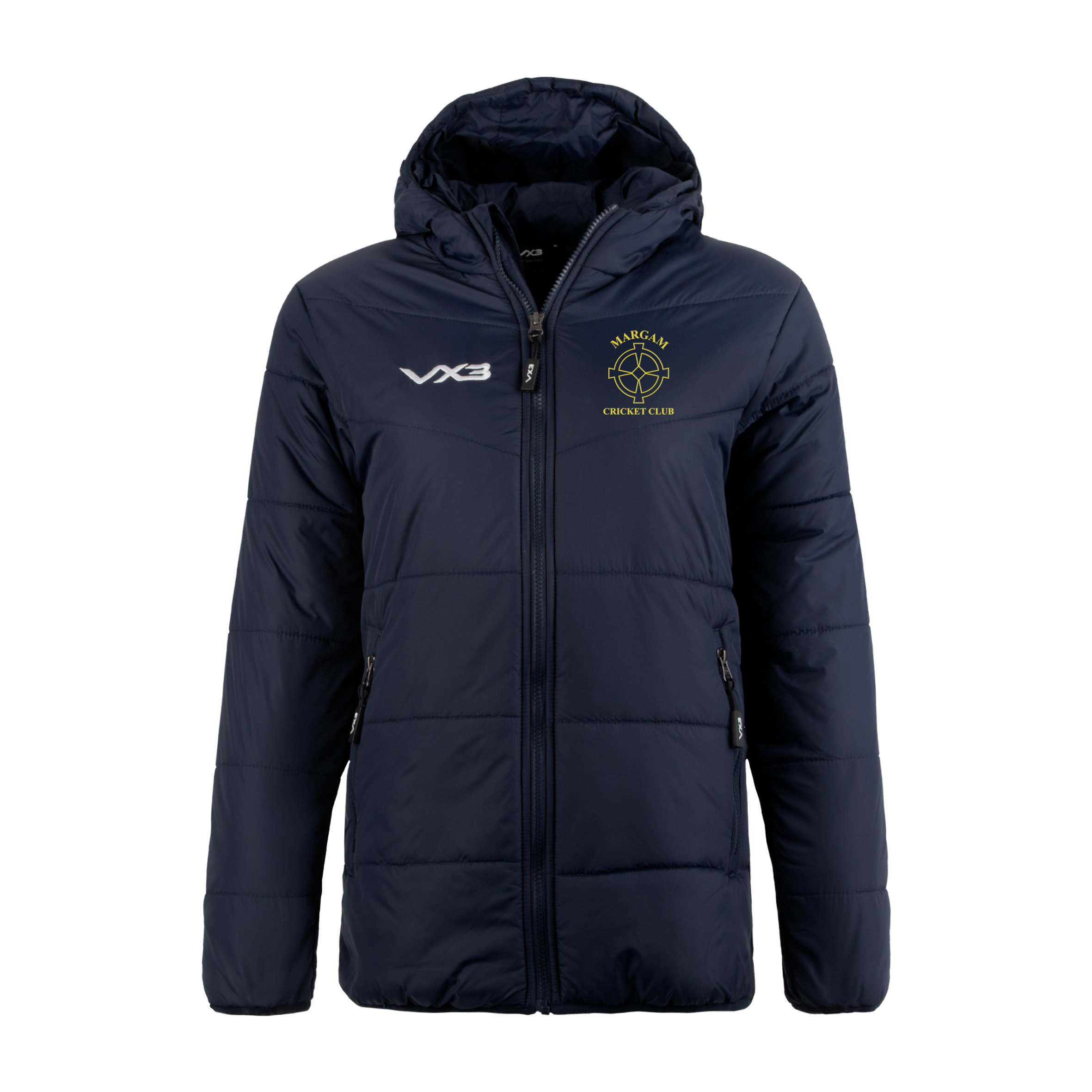 Margam Cricket Club Lorica Quilted Jacket Ladies