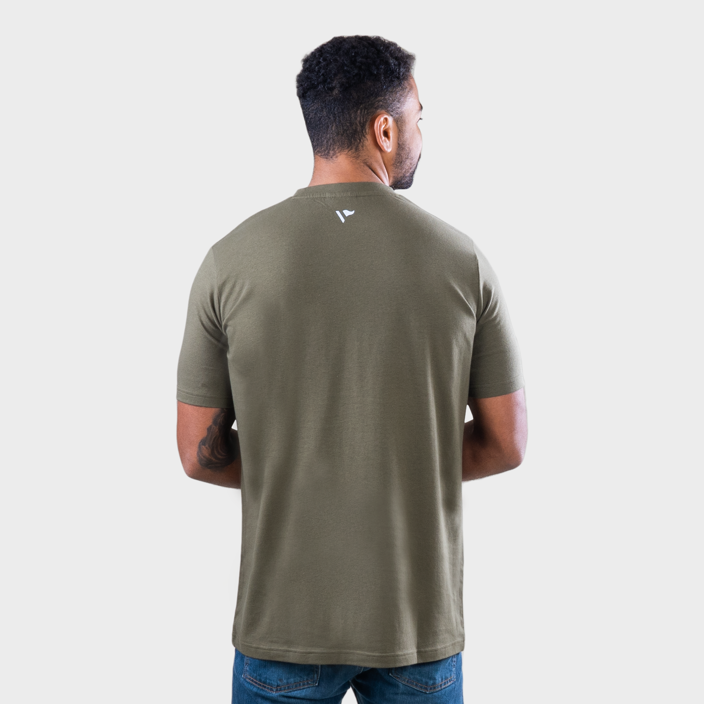 Invicta Tee Olive/Grey