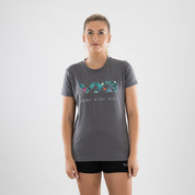 Invicta Ladies Tee Dark Grey/Jungle