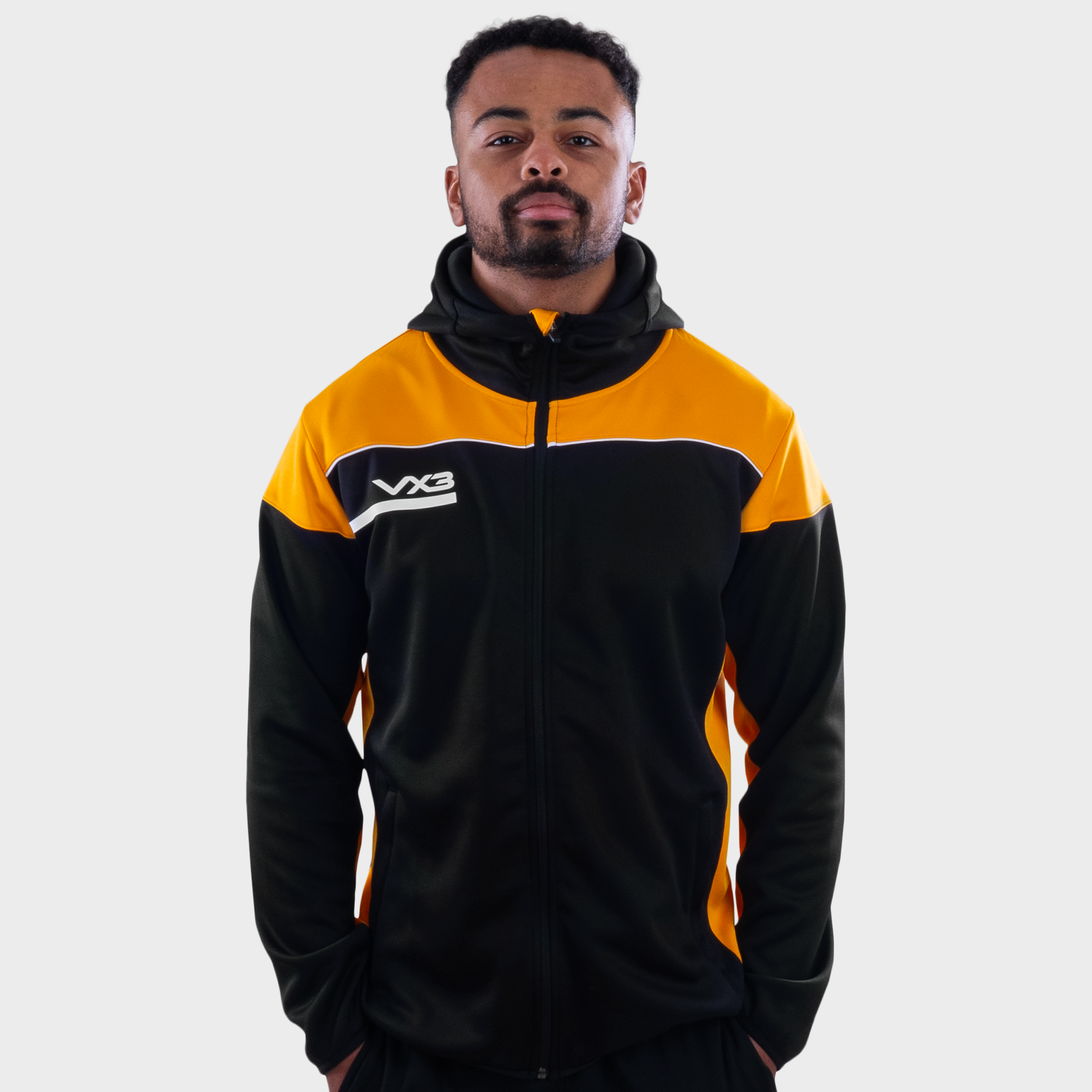 Yellow fox 2025 racing hoodie