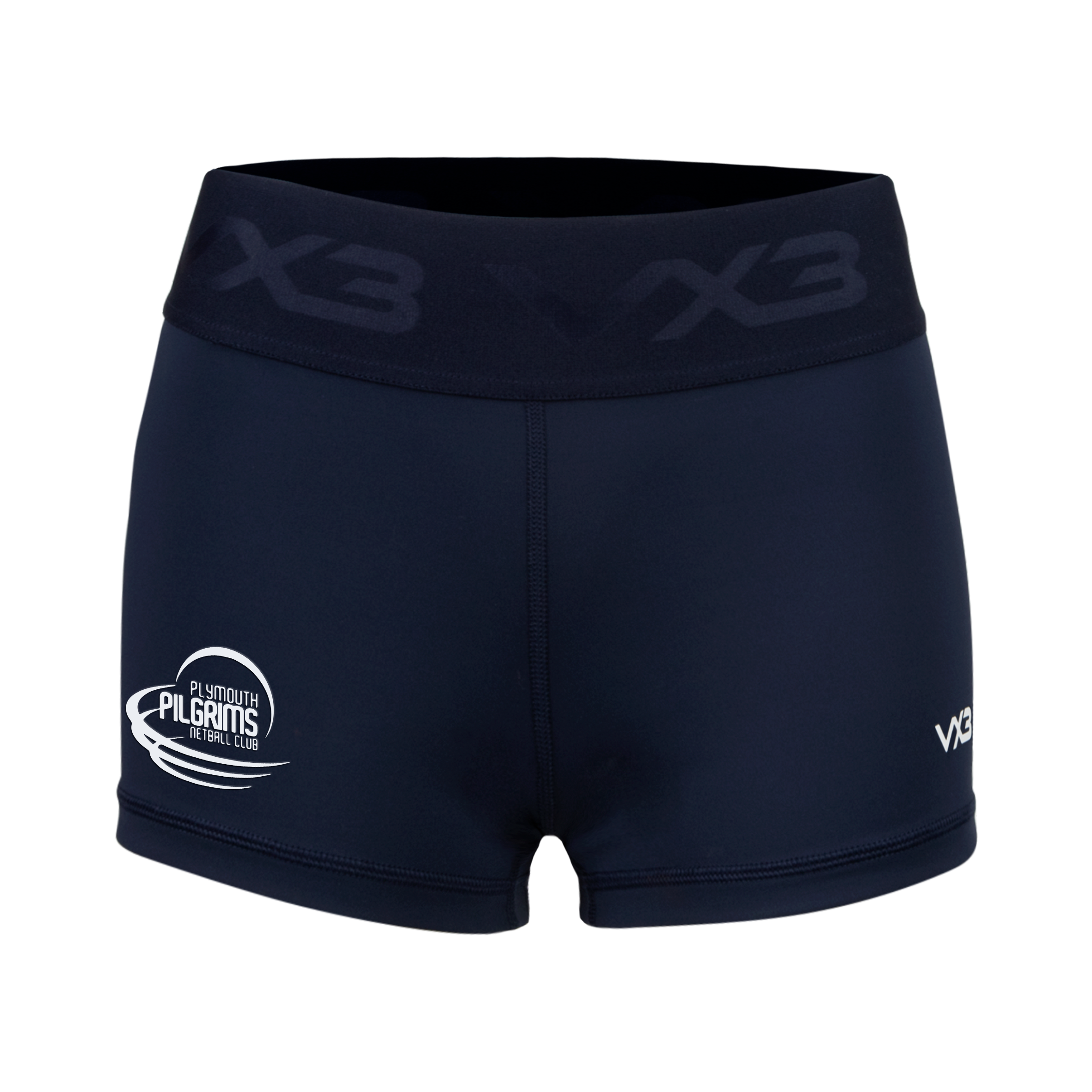 Plymouth Pilgrims Netball Club Booty Shorts Youth