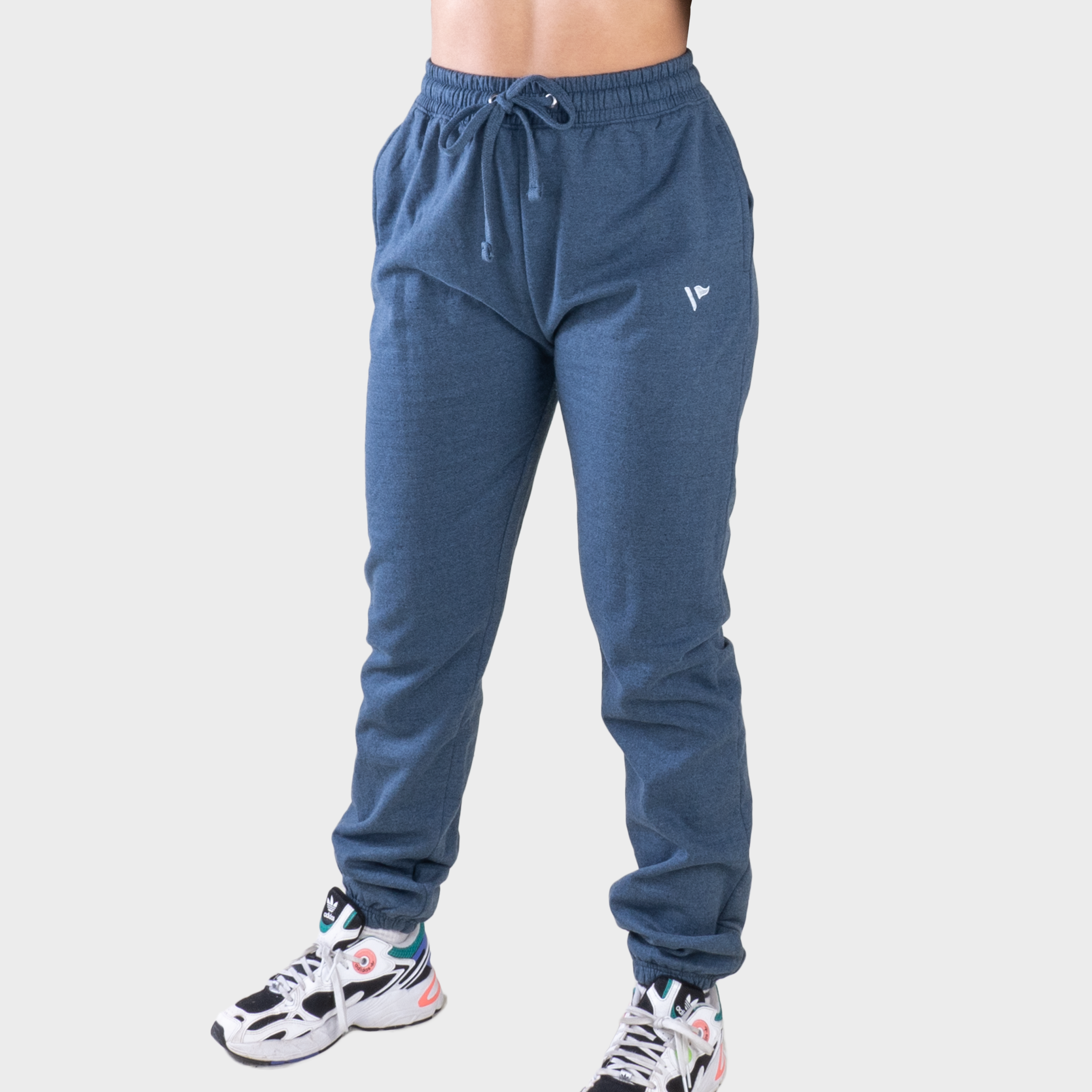REGEN Women's Joggers Denim Blue