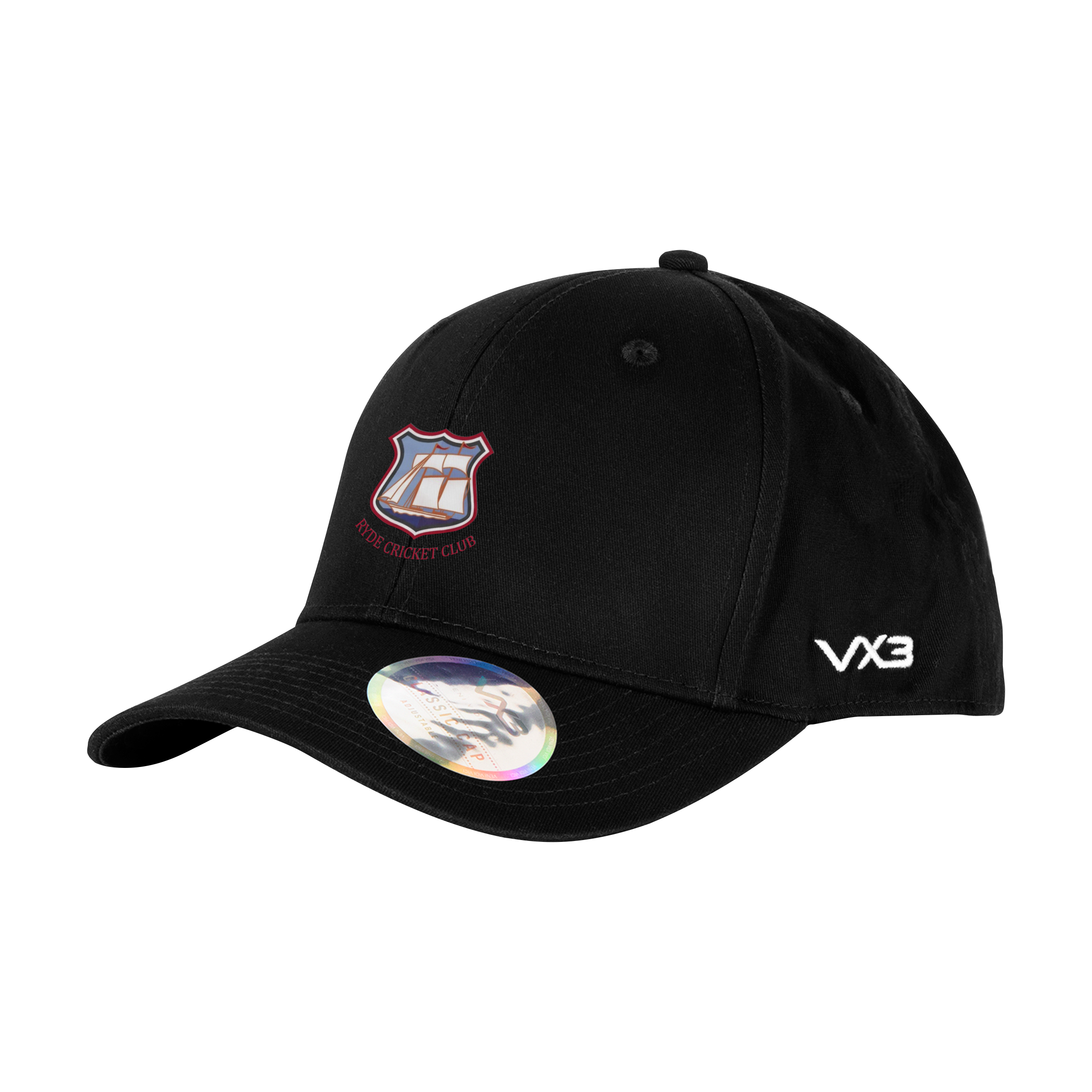 Ryde Cricket Club Classic Cap Black