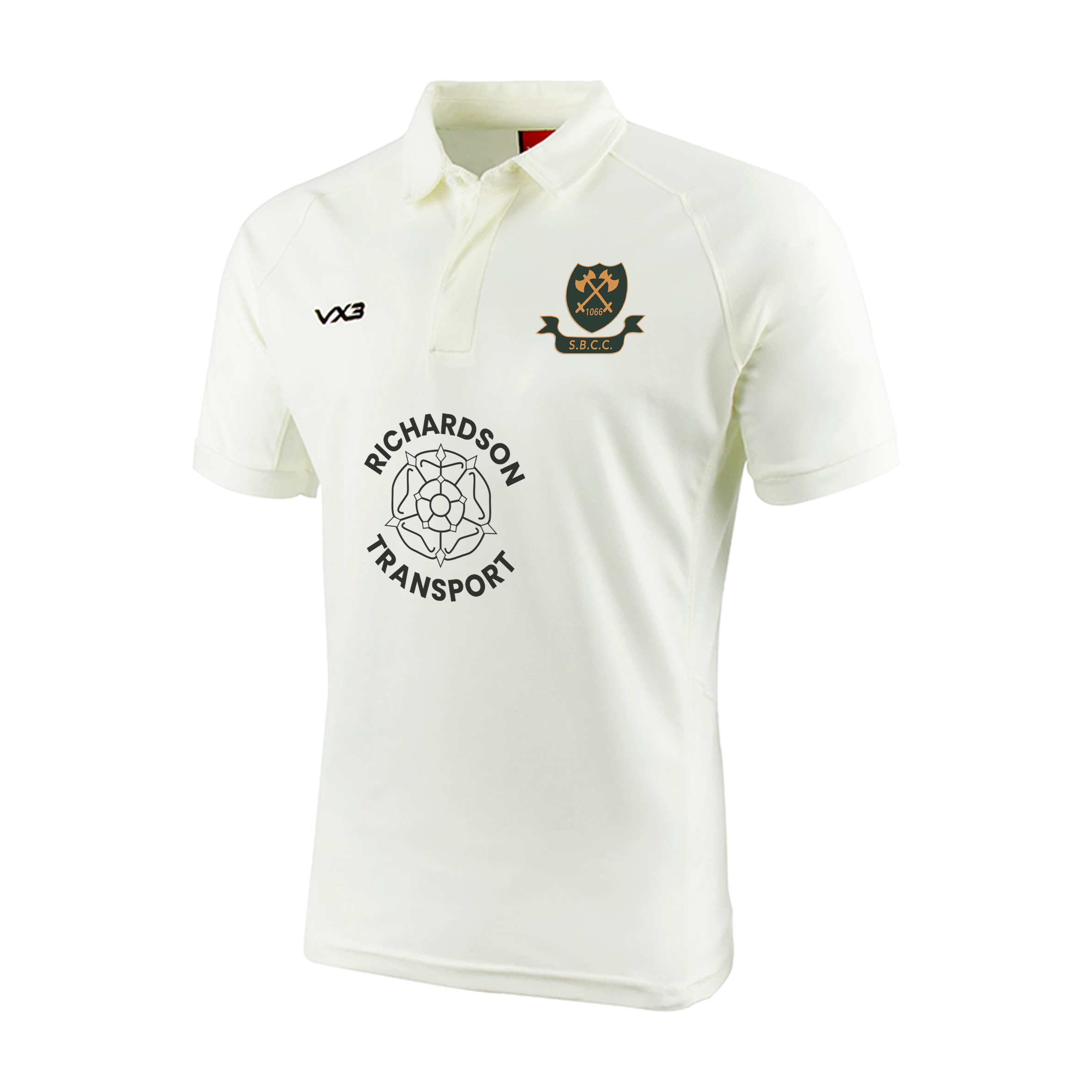 Stamford Bridge Cricket Club Youth S/S Shirt Whites