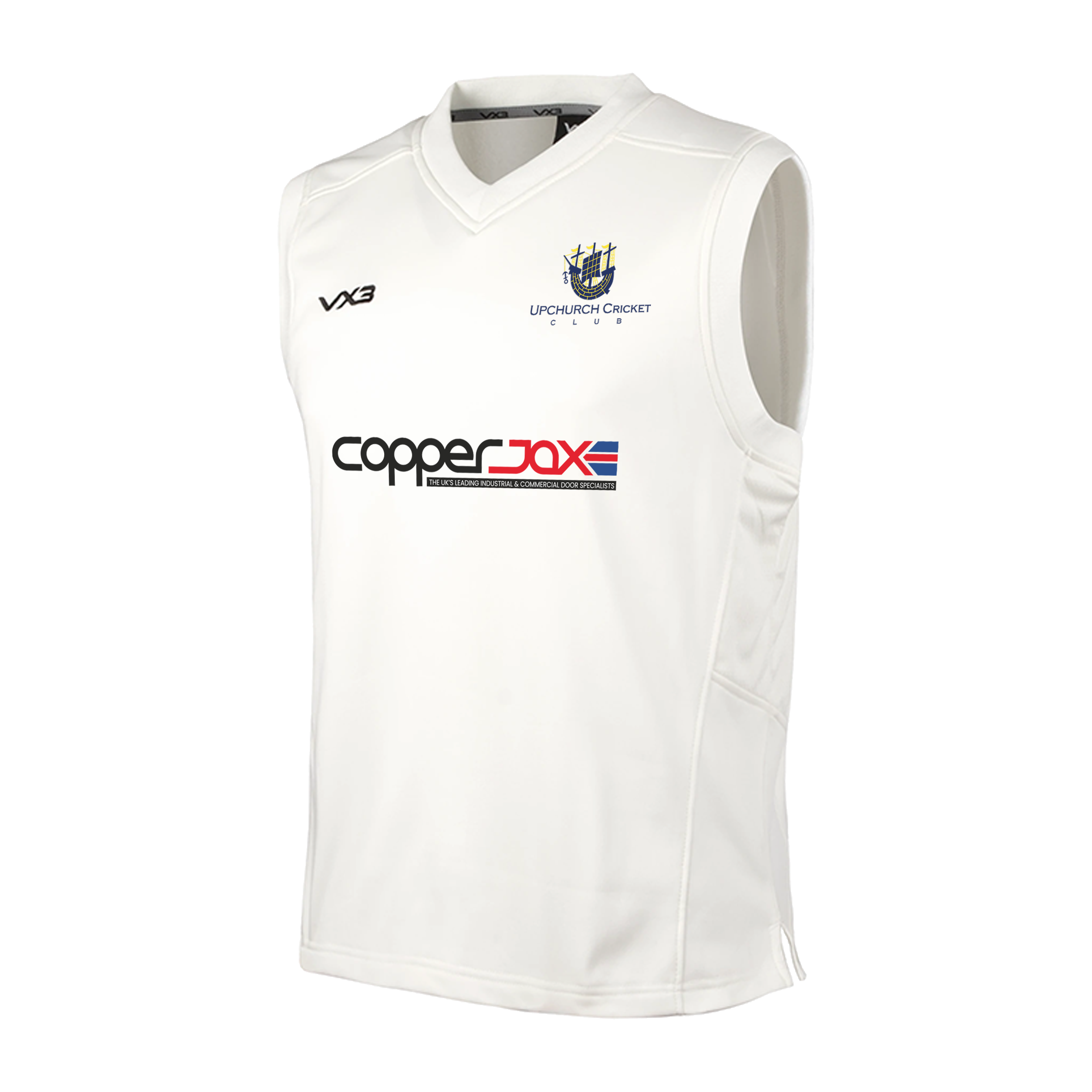 Upchurch Cricket Club Whites Youth Elite Slipover