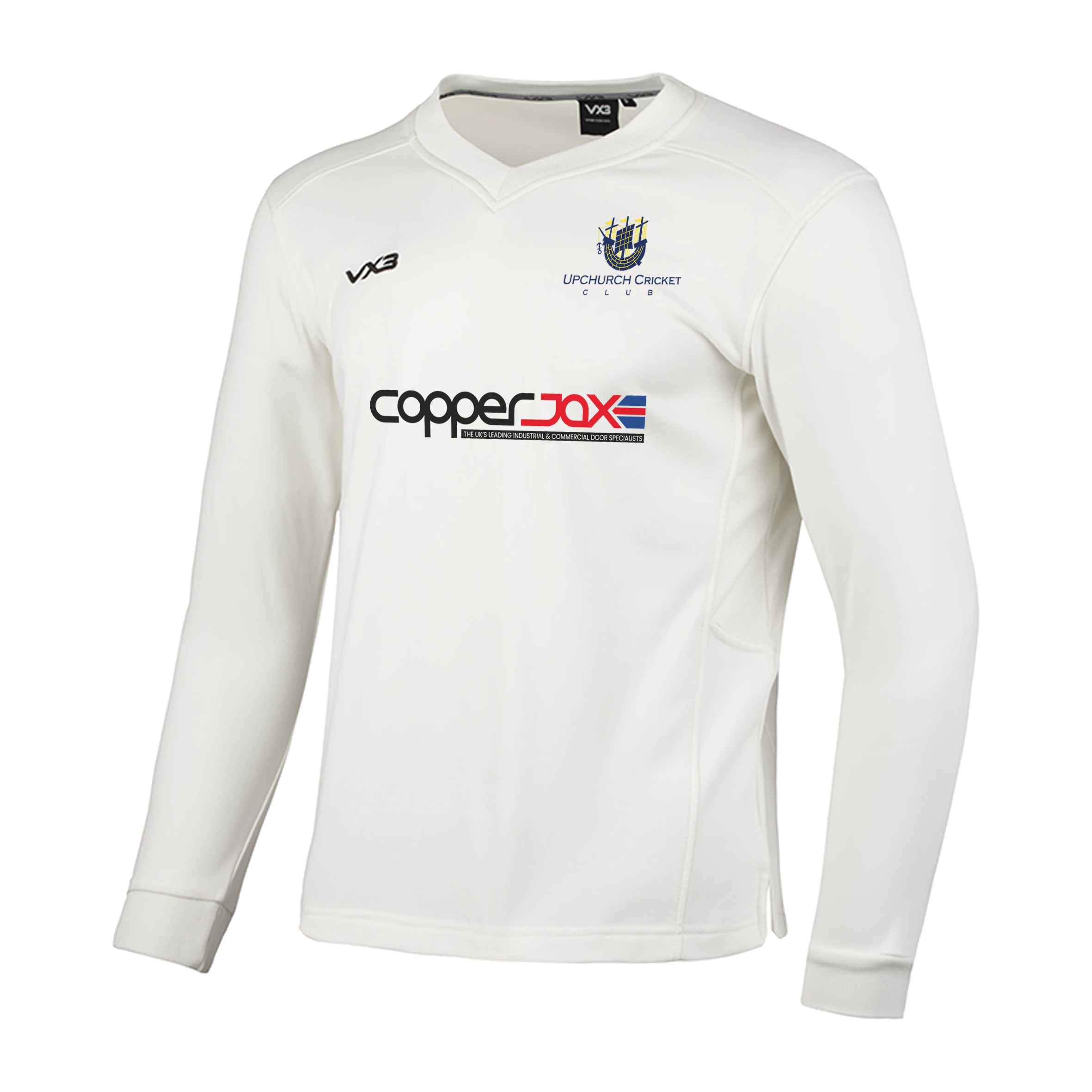 Upchurch Cricket Club Whites Youth Elite Sweatshirt
