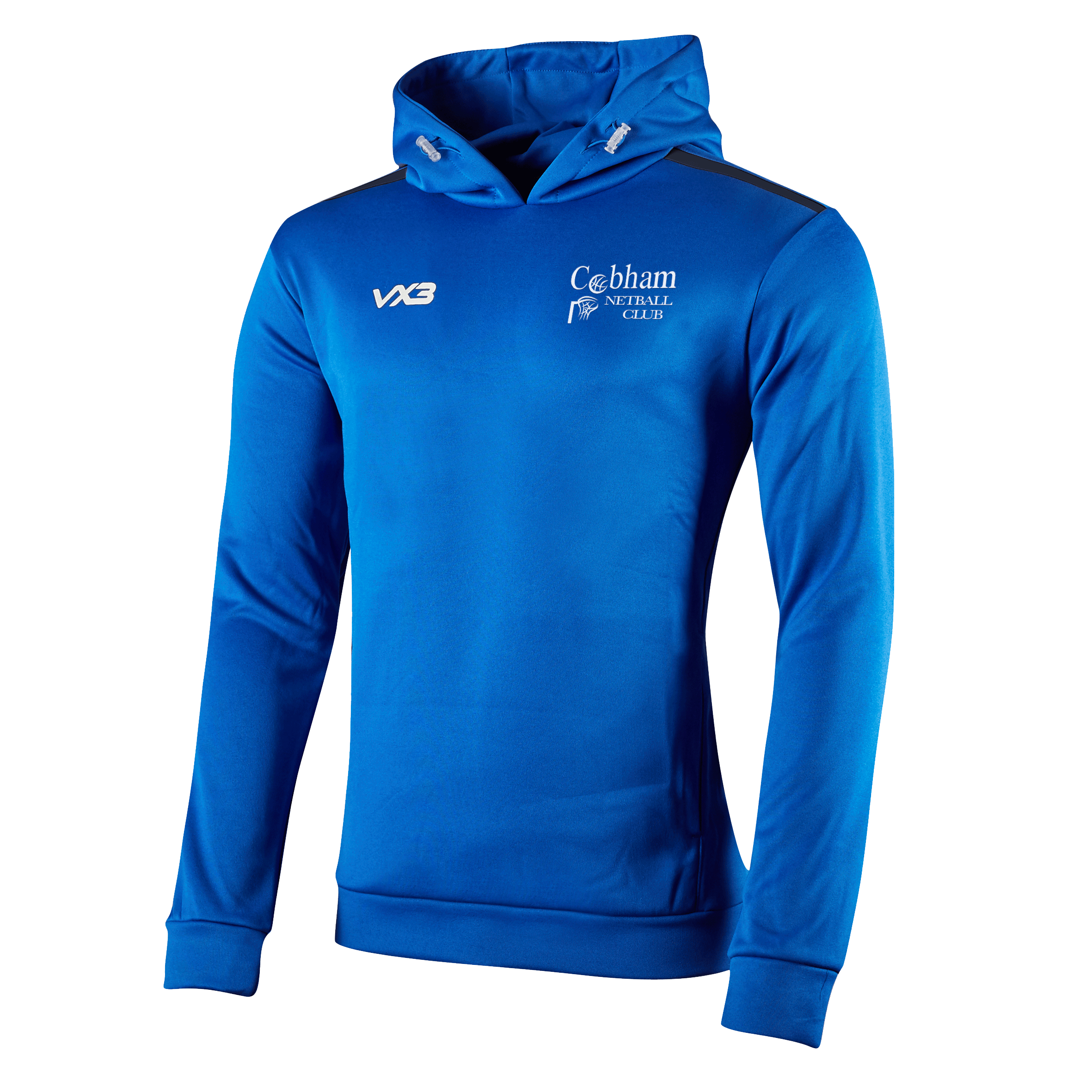 Cobham Netball Club Fortis Hoodie Royal/Navy