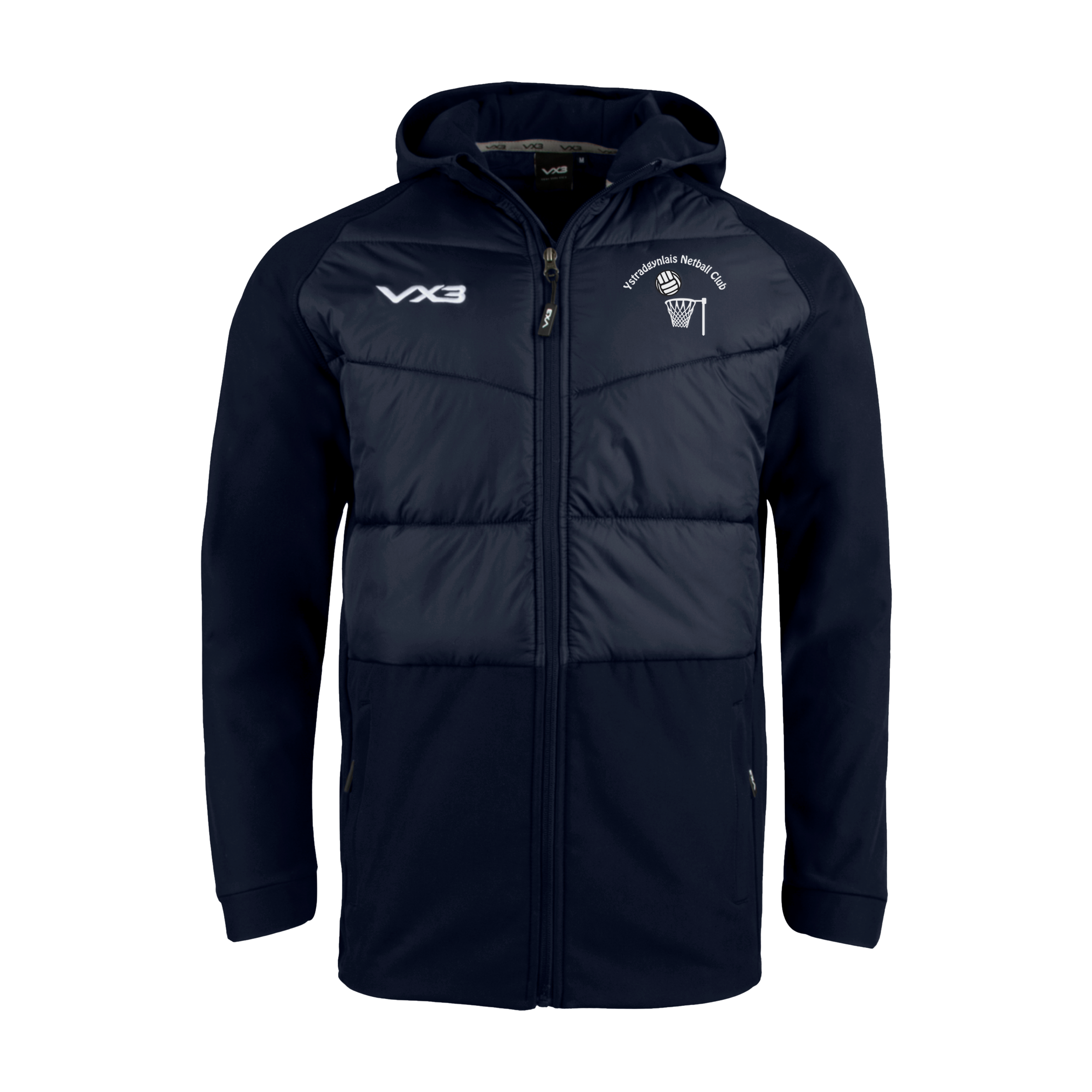Ystradgynlais Netball Tempest Hybrid Jacket