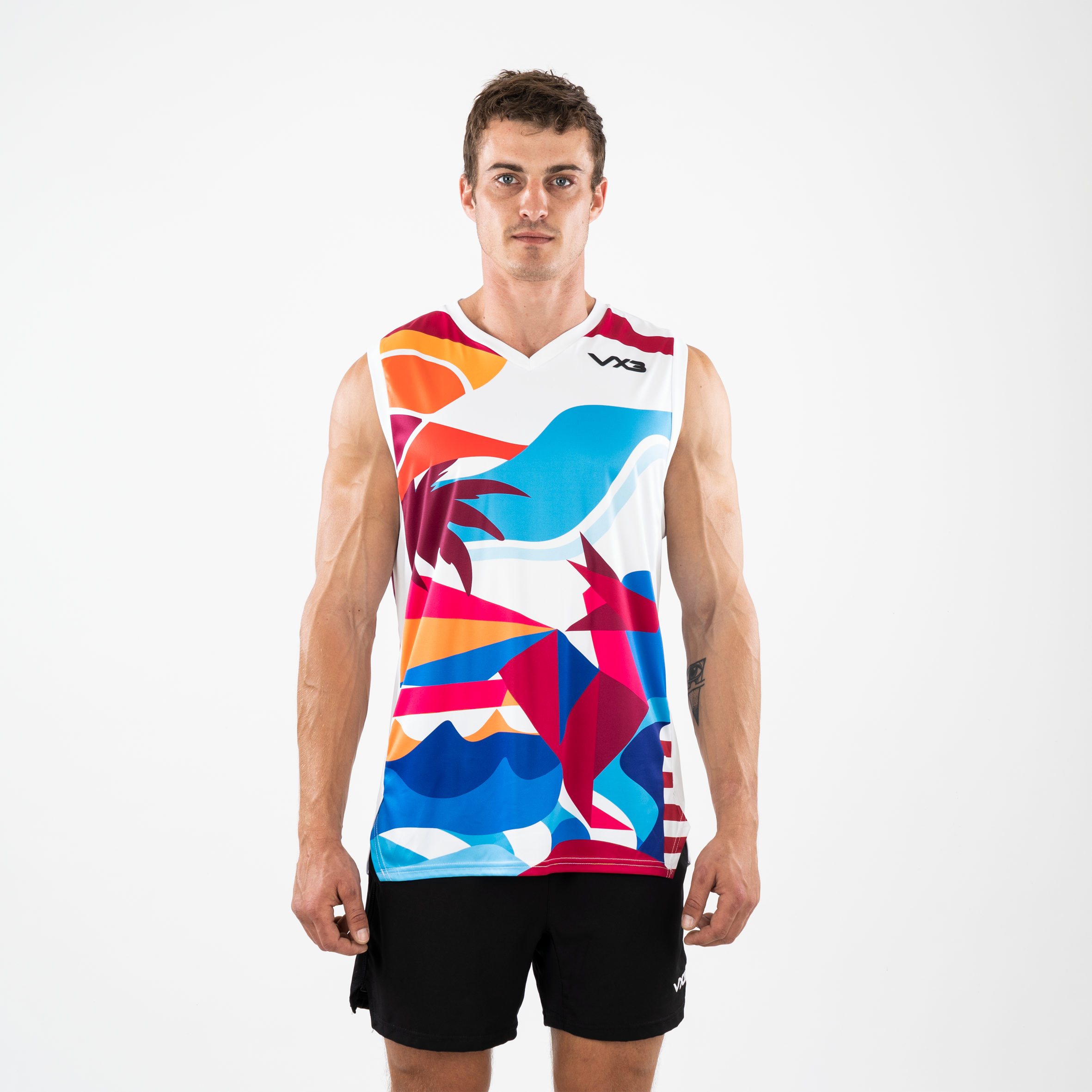 Sublimated Basketball Jersey Vikings style