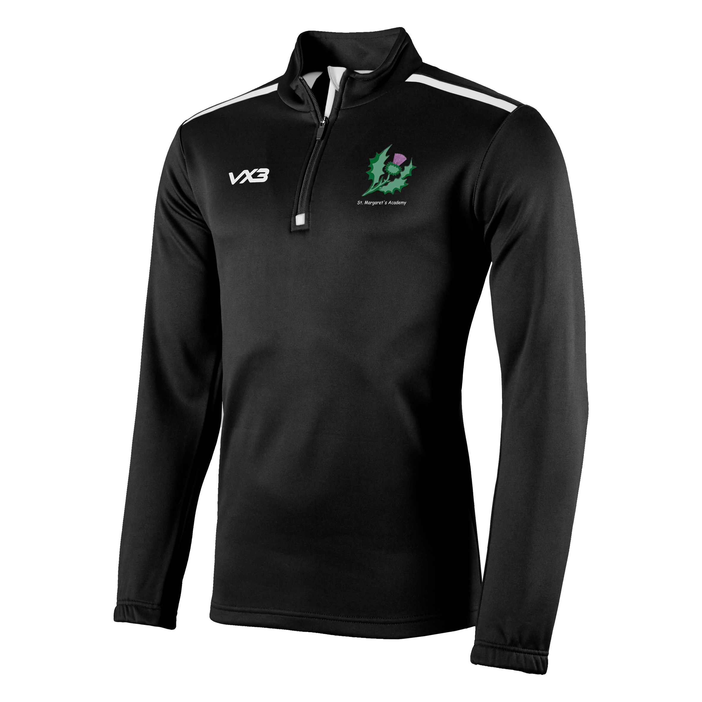 St Margarets Academy Fortis Half Zip Sweat